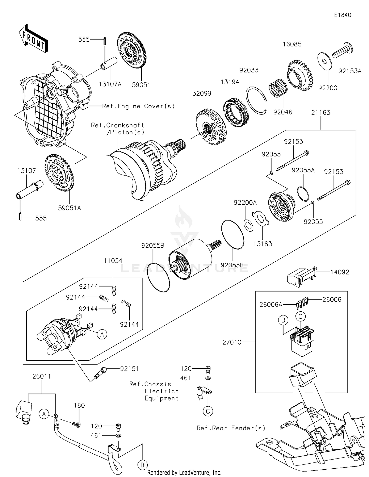 Shop OEM 2026 Kawasaki NINJA ZX-6R (ABS) Motorcycle Parts | MotoSport