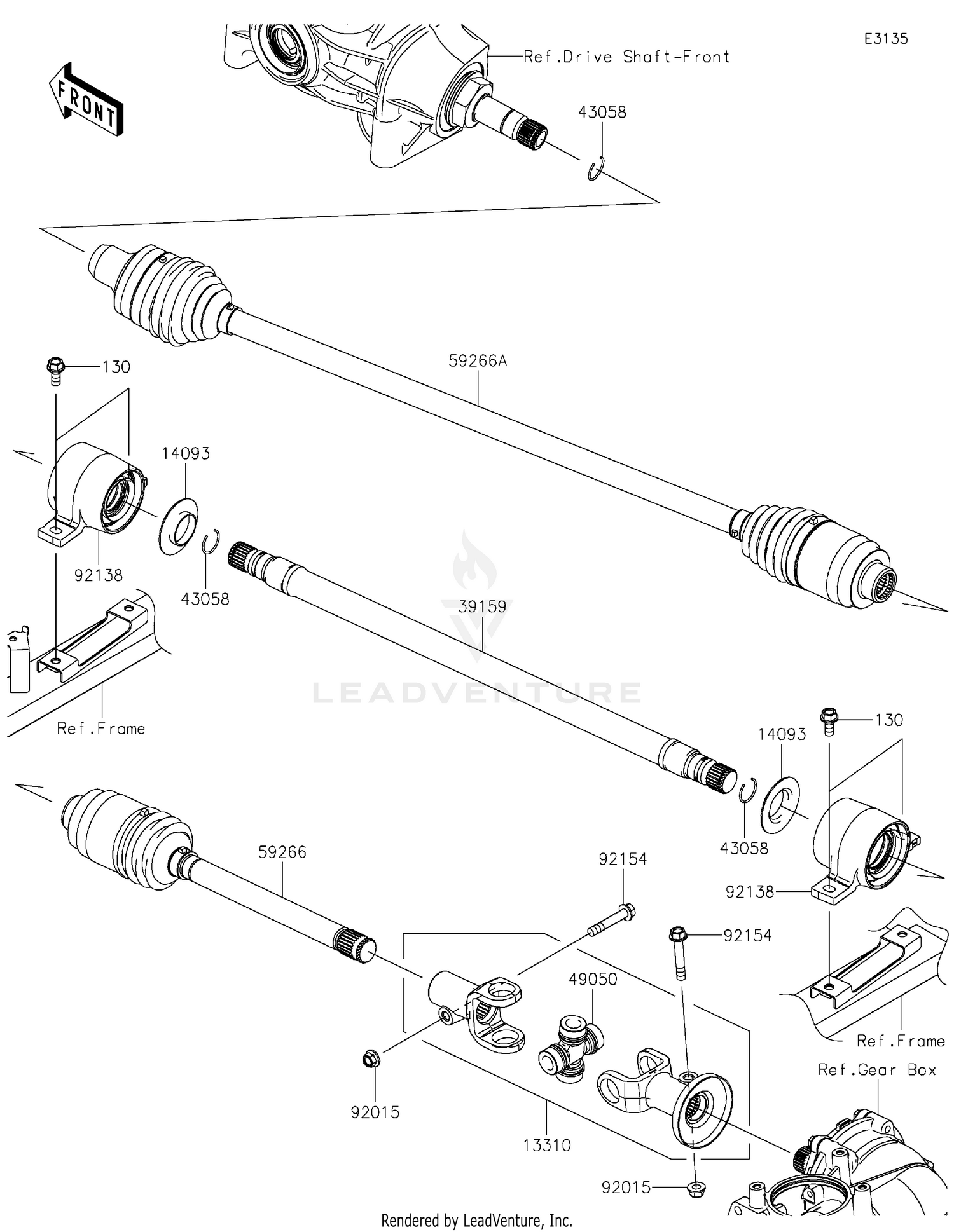 Drive Shaft-Propeller