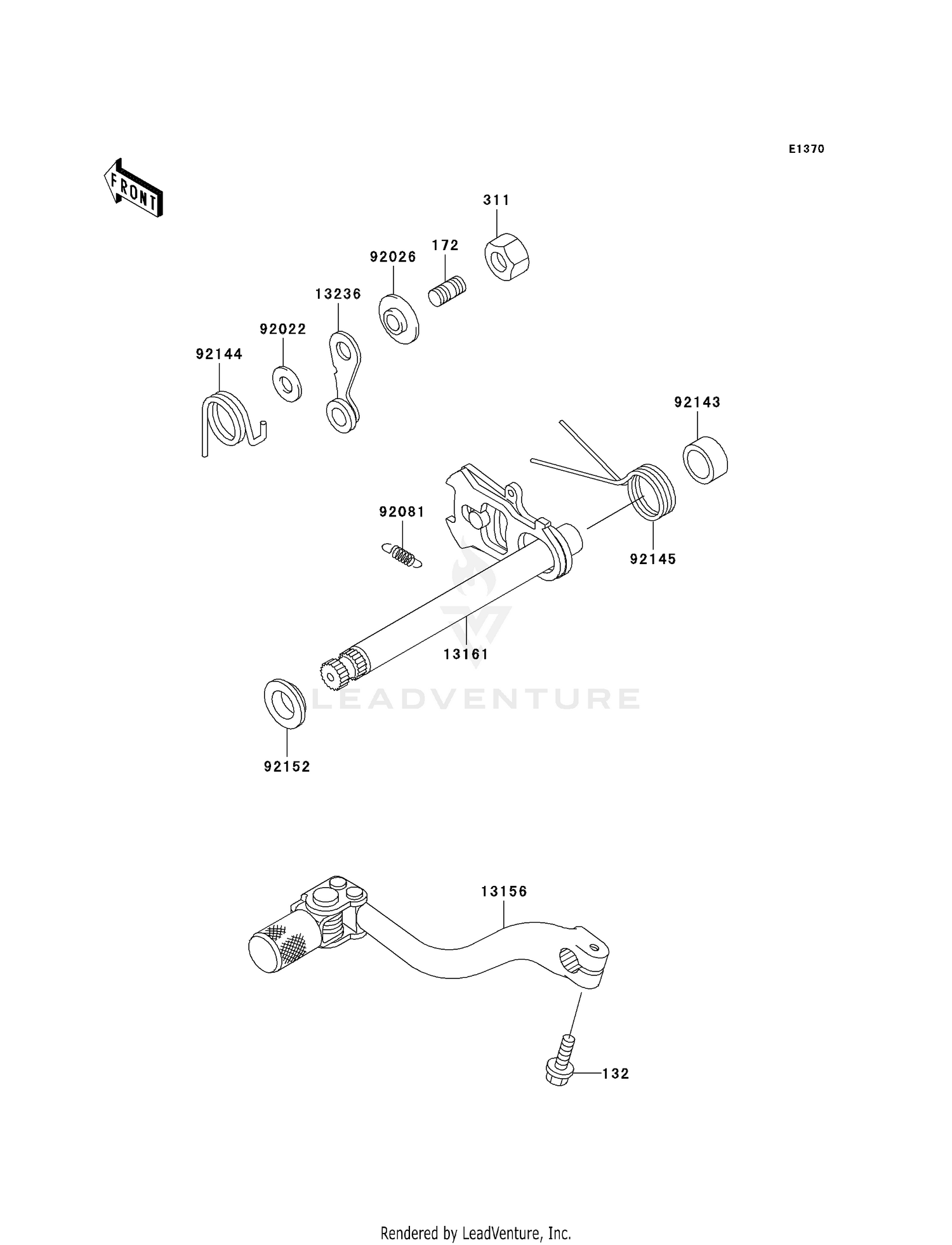 GEAR CHANGE MECHANISM