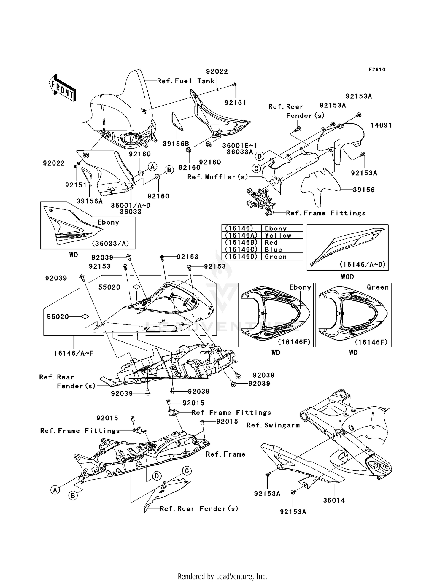 SIDE COVERS/CHAIN COVER