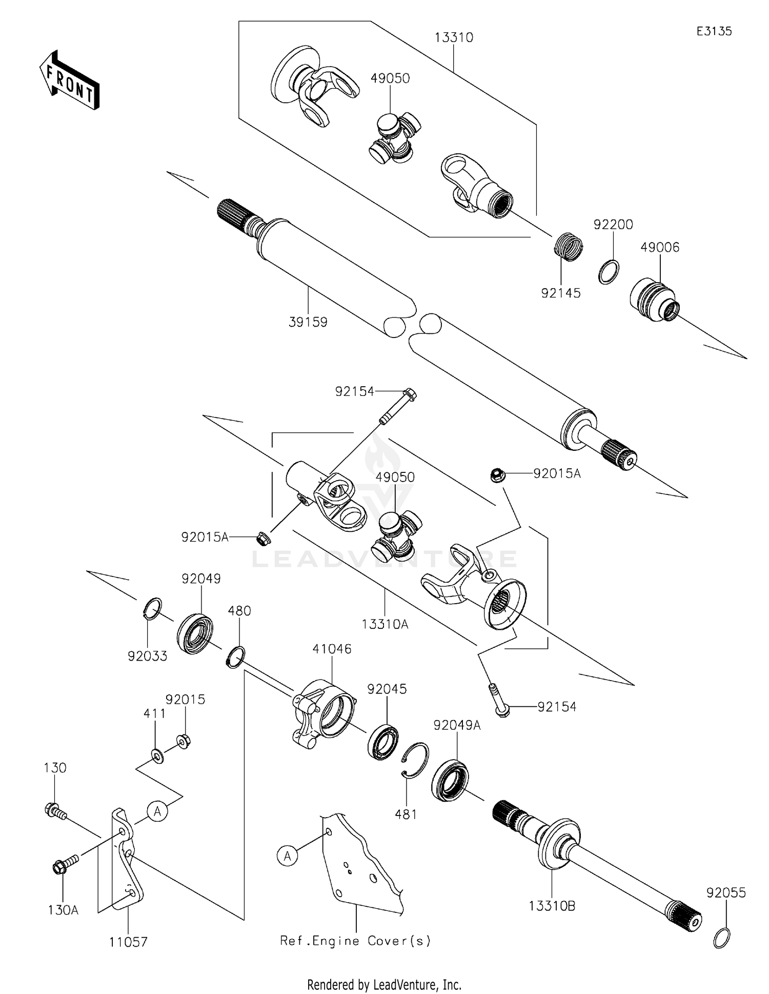 Drive Shaft-Propeller