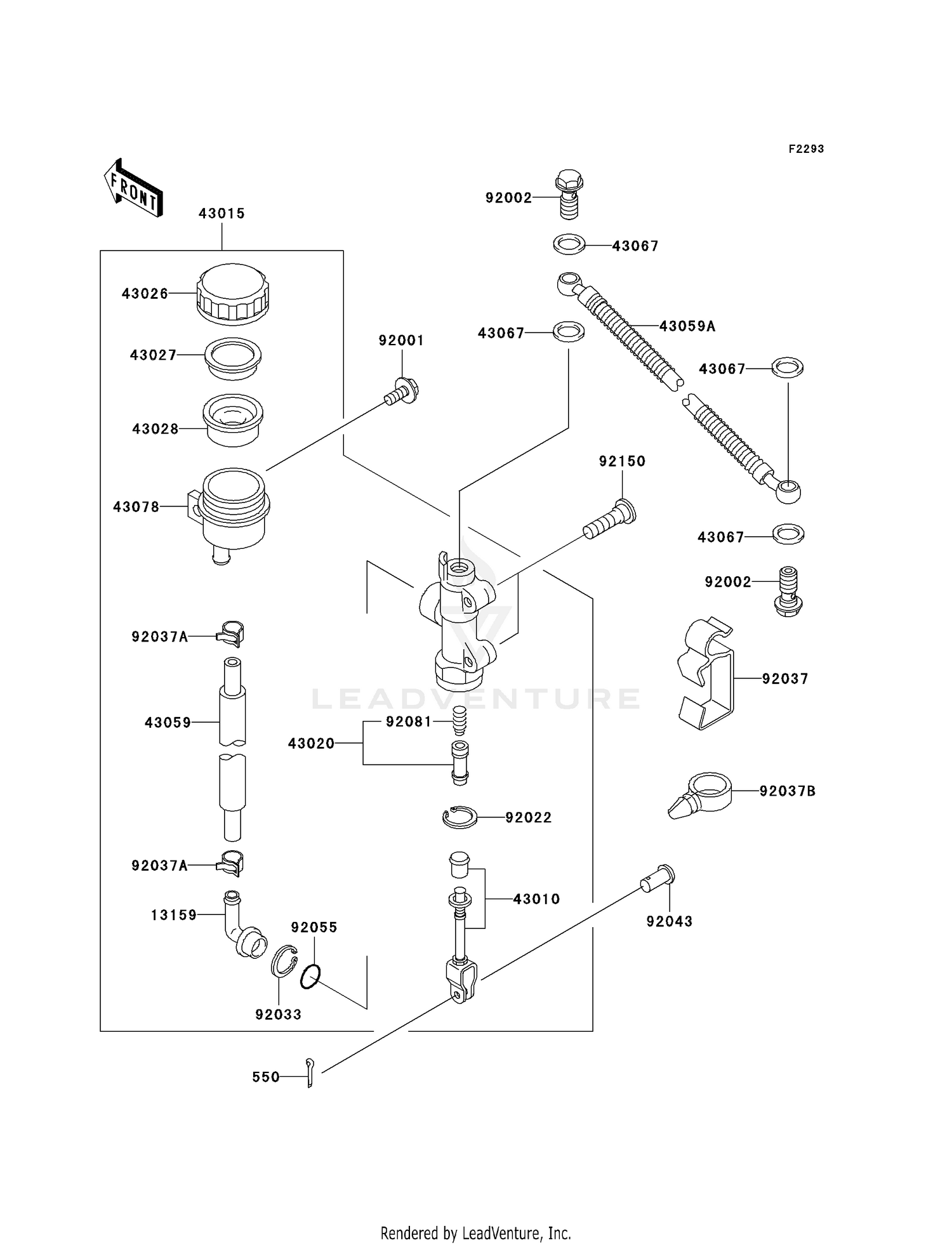 REAR MASTER CYLINDER
