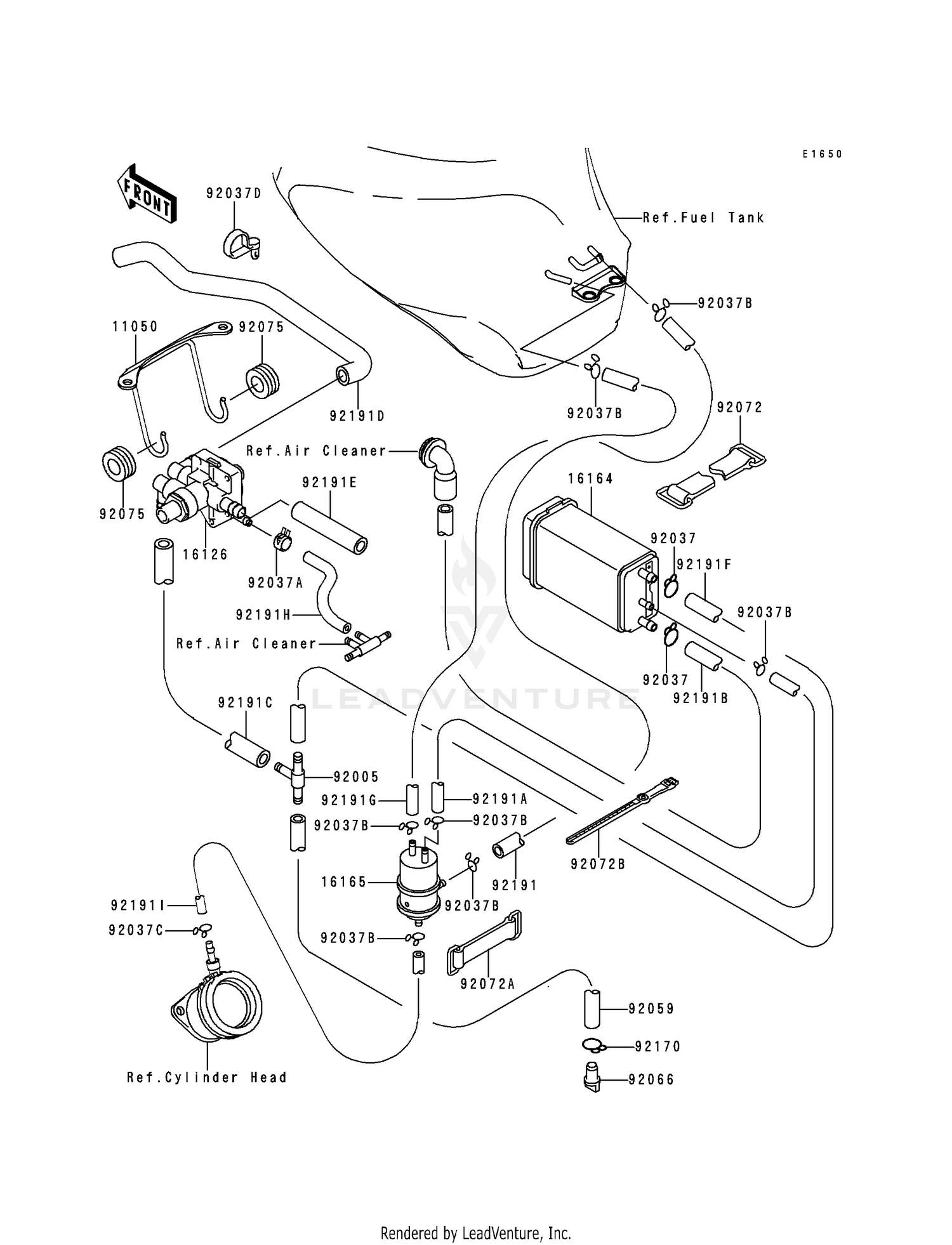 FUEL EVAPORATIVE SYSTEM