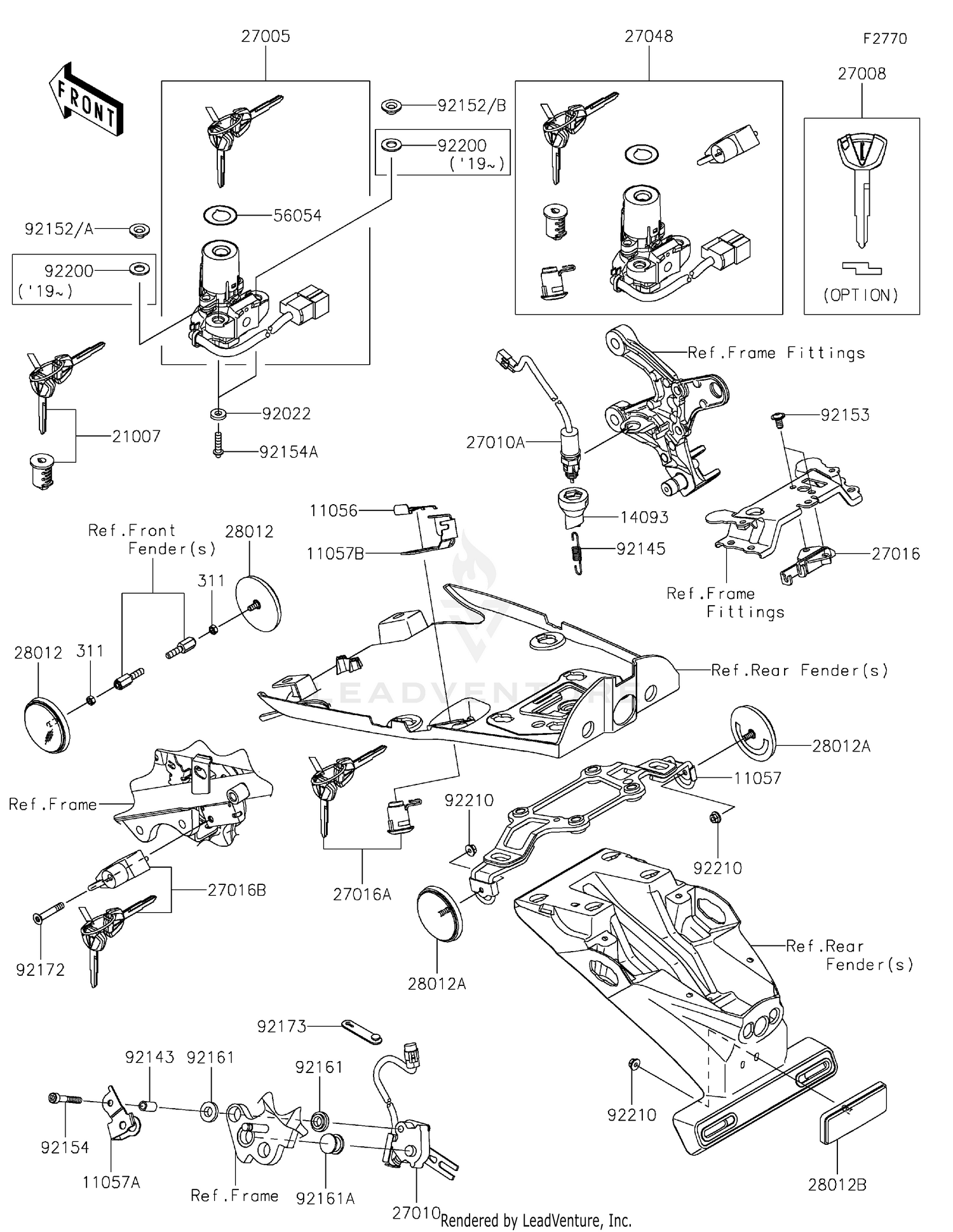 Ignition Switch/Locks/Reflectors