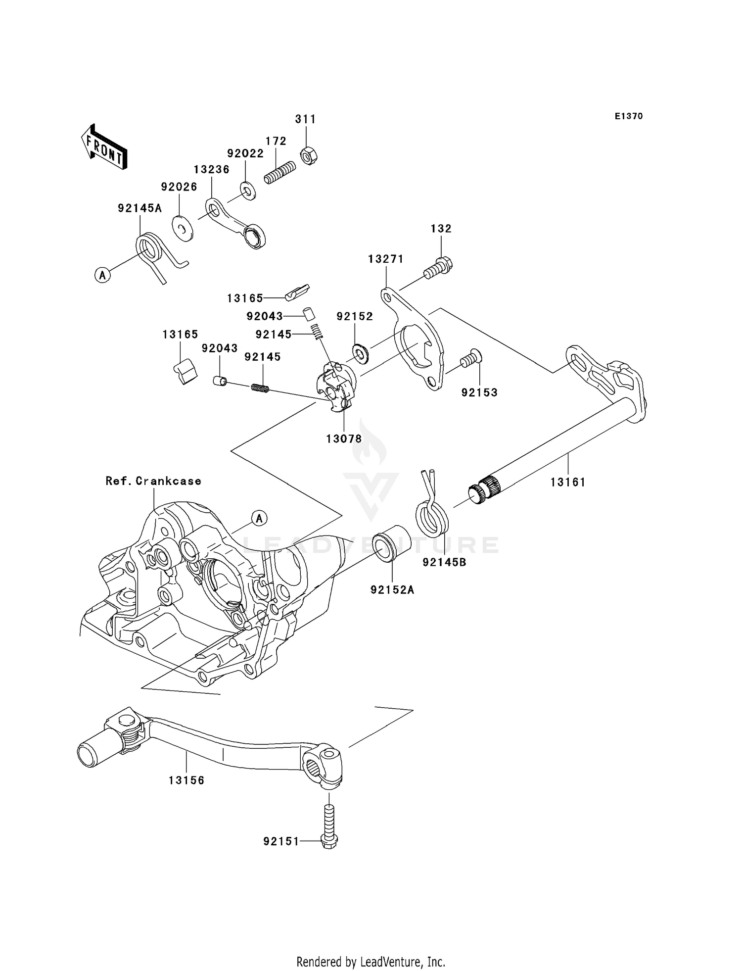 GEAR CHANGE MECHANISM