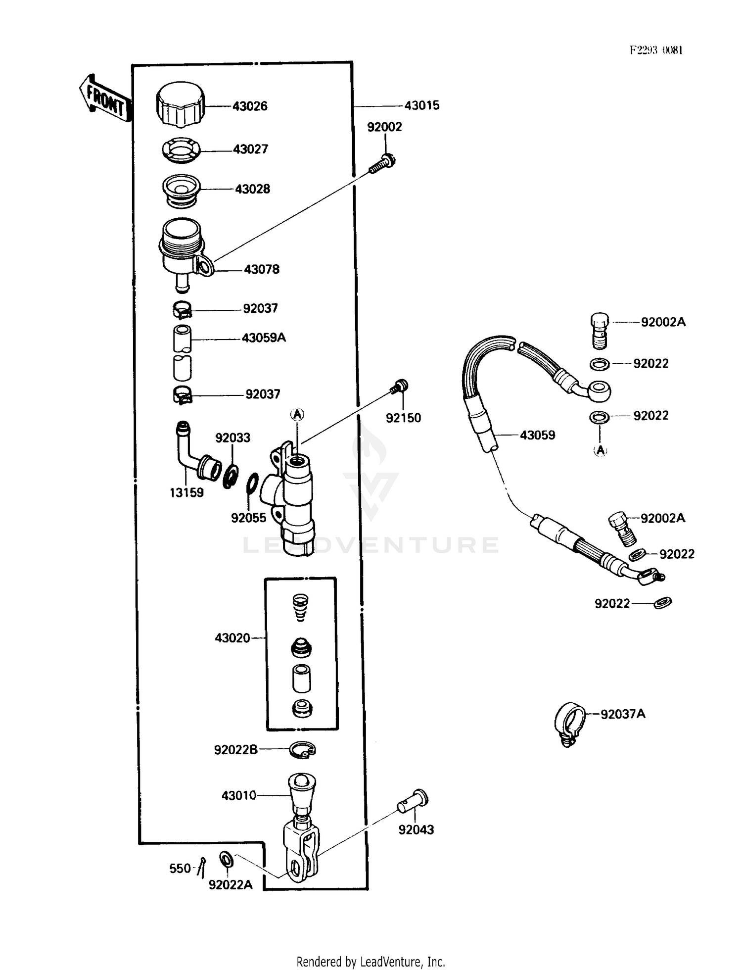 REAR MASTER CYLINDER