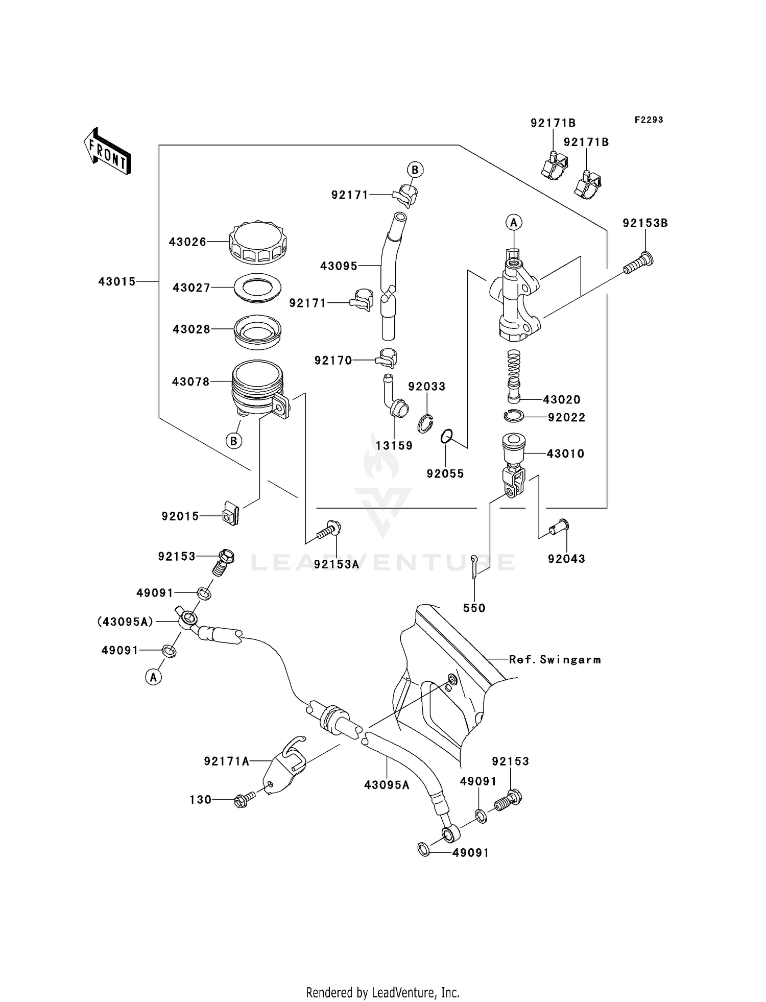 REAR MASTER CYLINDER