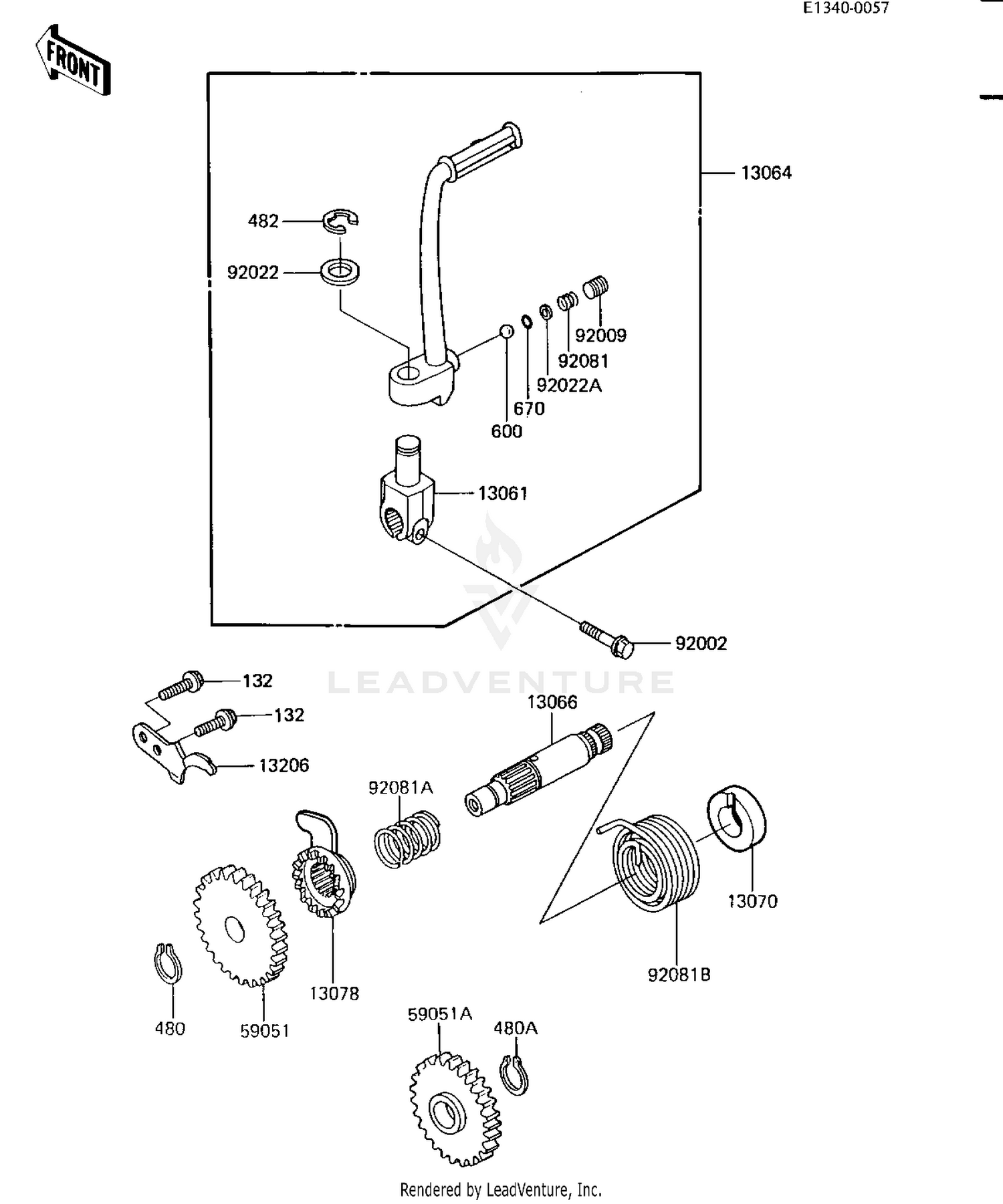 KICKSTARTER MECHANISM
