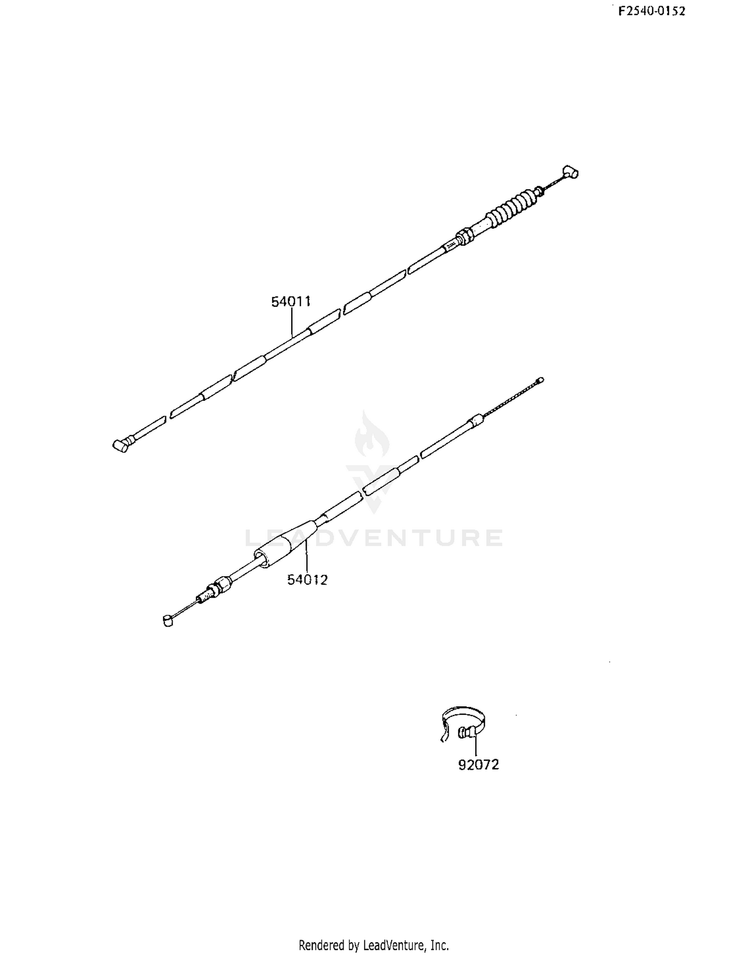 CABLES ('85 KX80-E3)