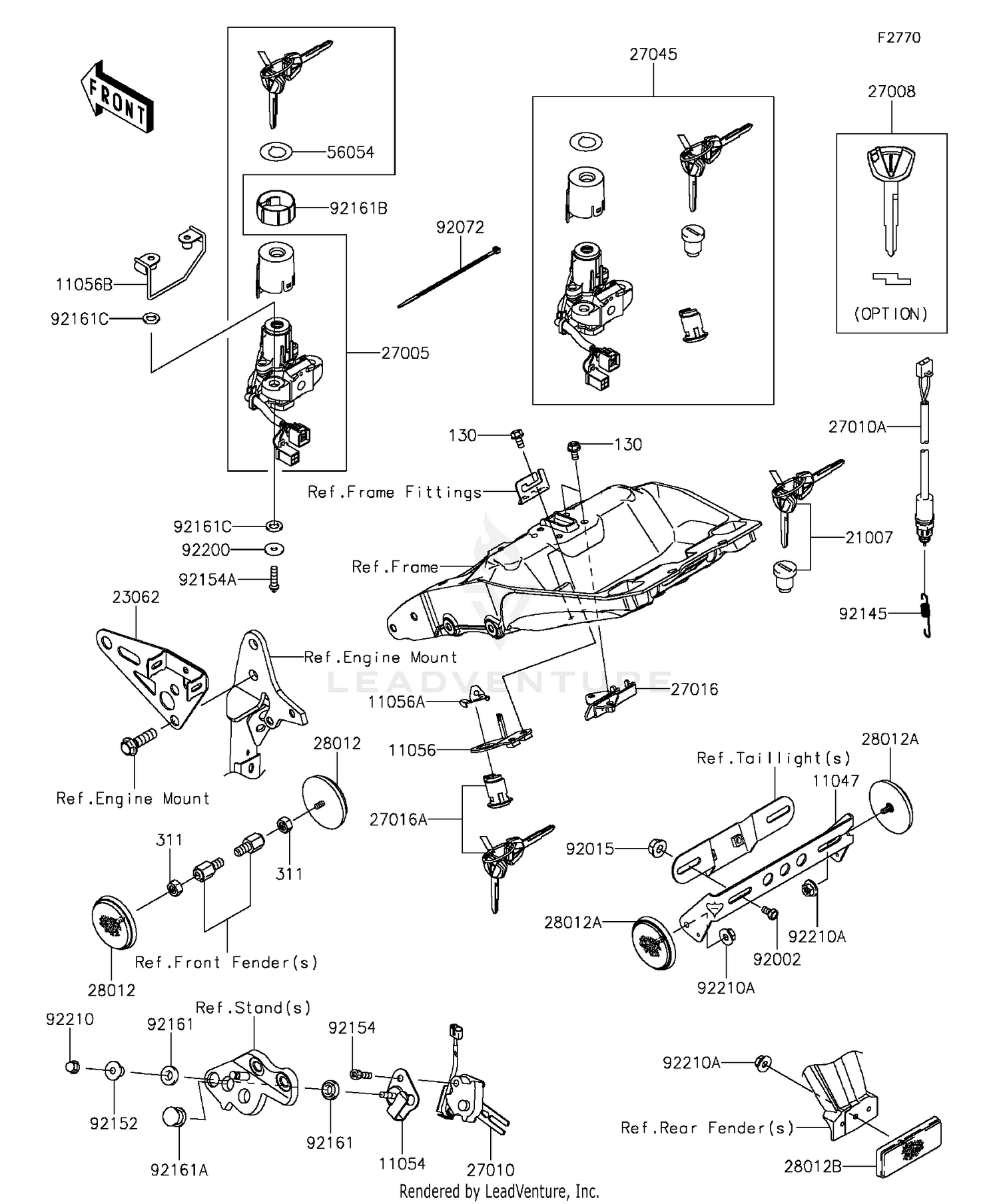 Ignition Switch/Locks/Reflectors
