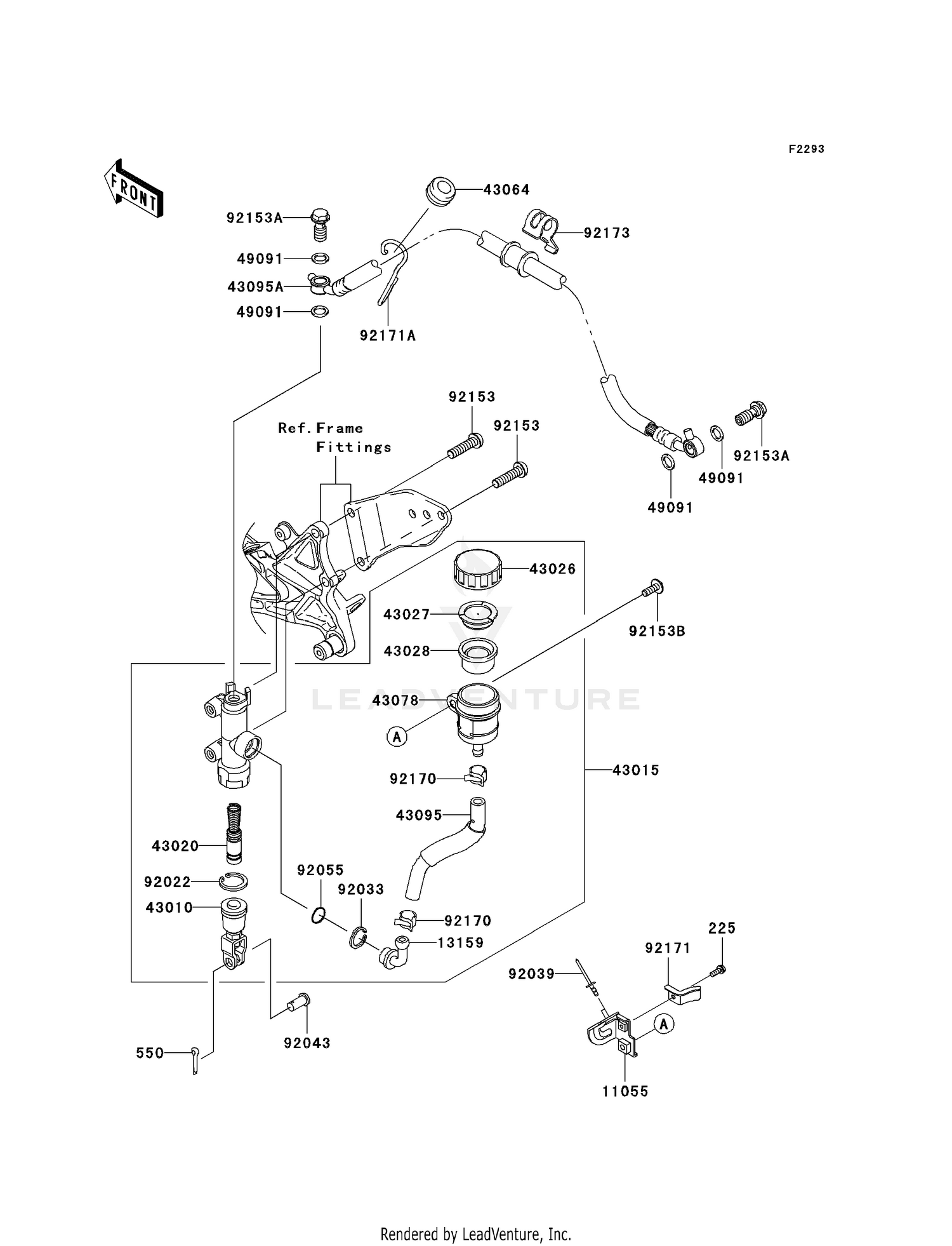 REAR MASTER CYLINDER