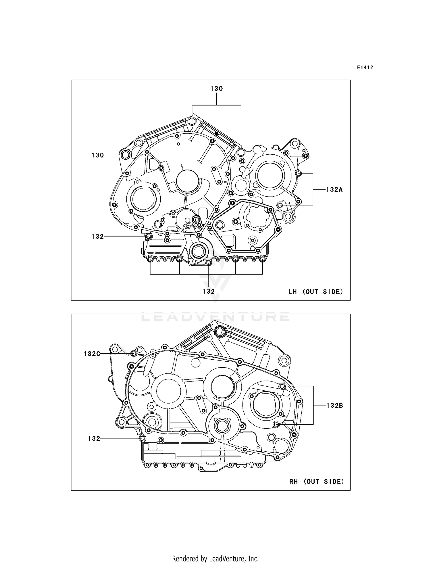 CRANKCASE BOLT PATTERN