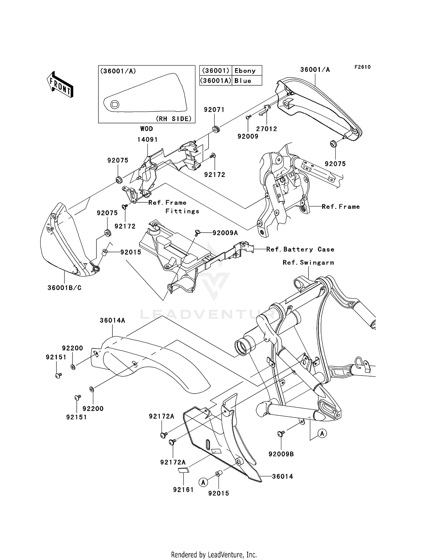 SIDE COVERS/CHAIN COVER