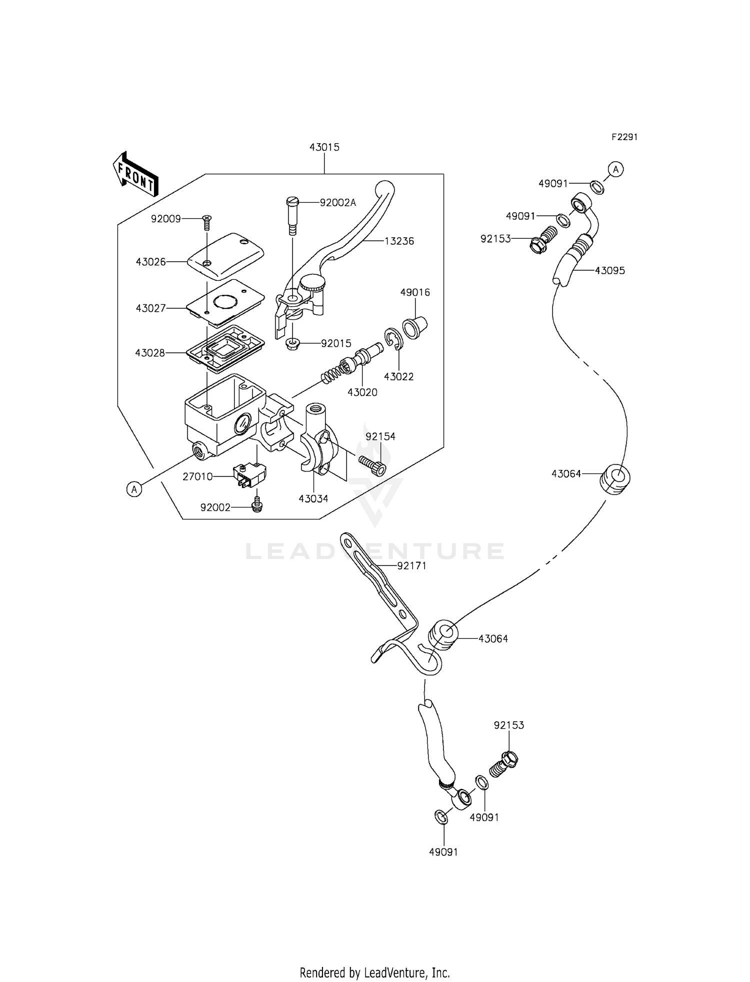 FRONT MASTER CYLINDER