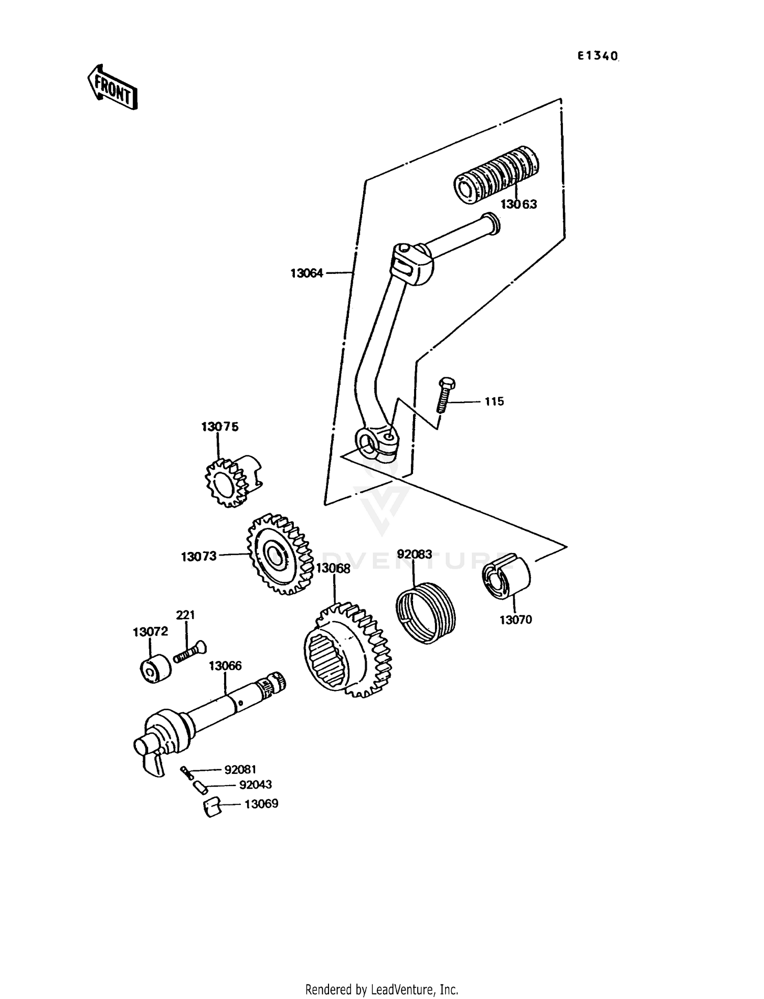 KICKSTARTER MECHANISM
