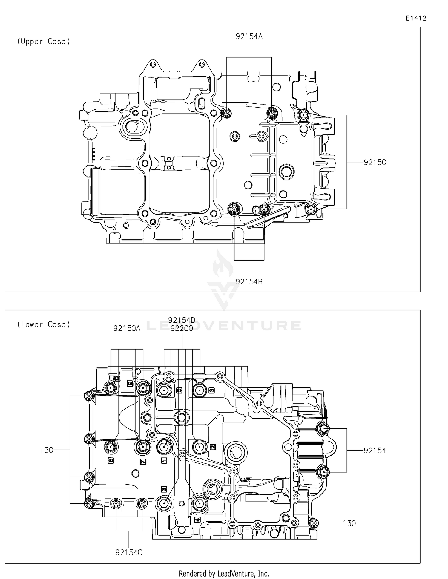 Crankcase Bolt Pattern