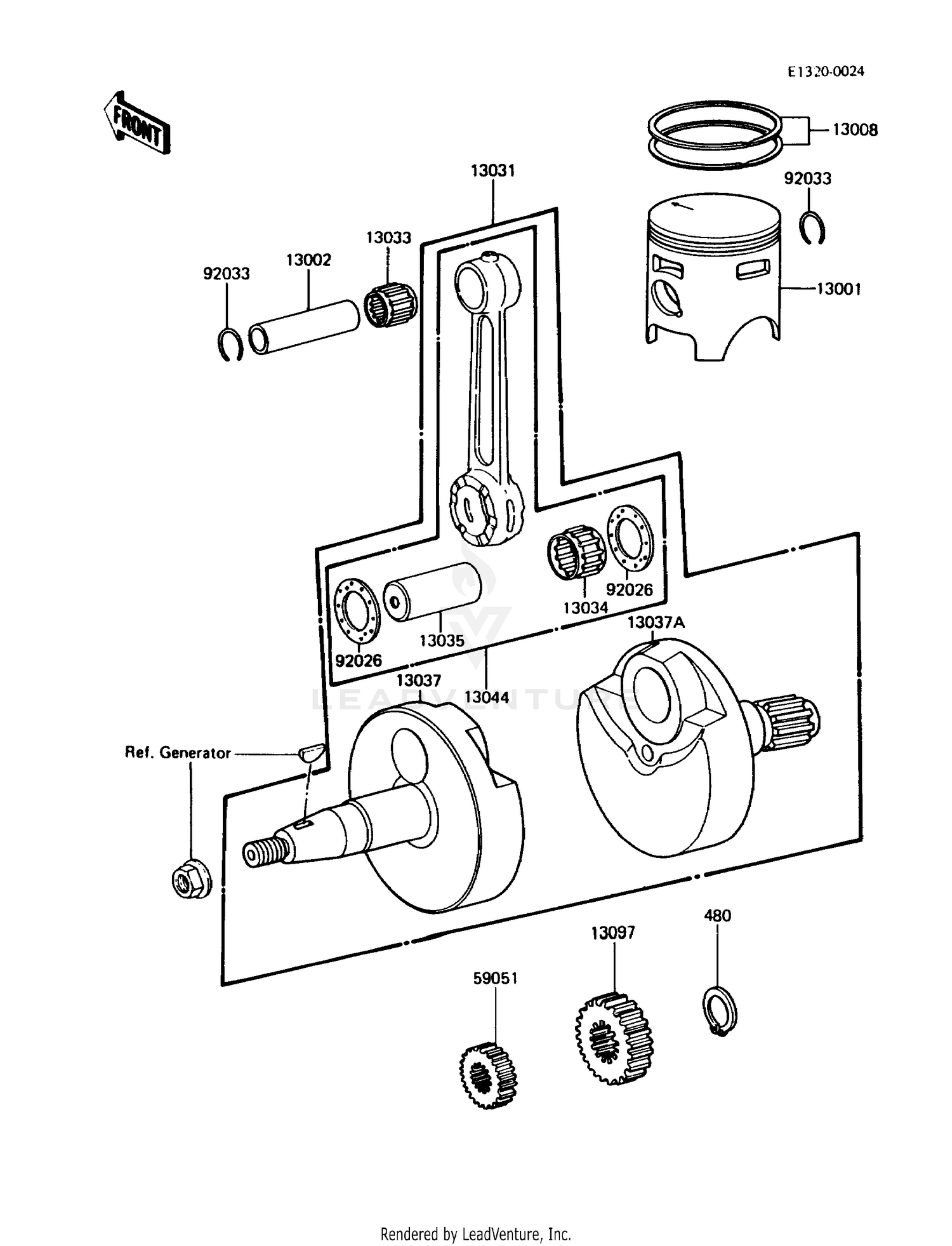 CRANKSHAFT/PISTON(S)