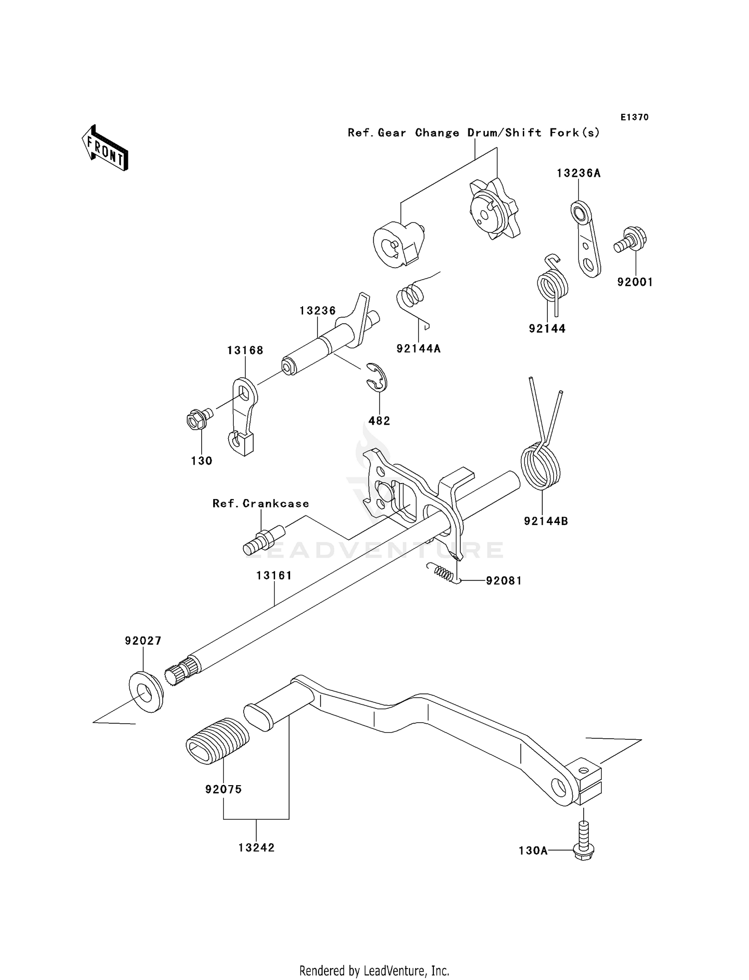 GEAR CHANGE MECHANISM