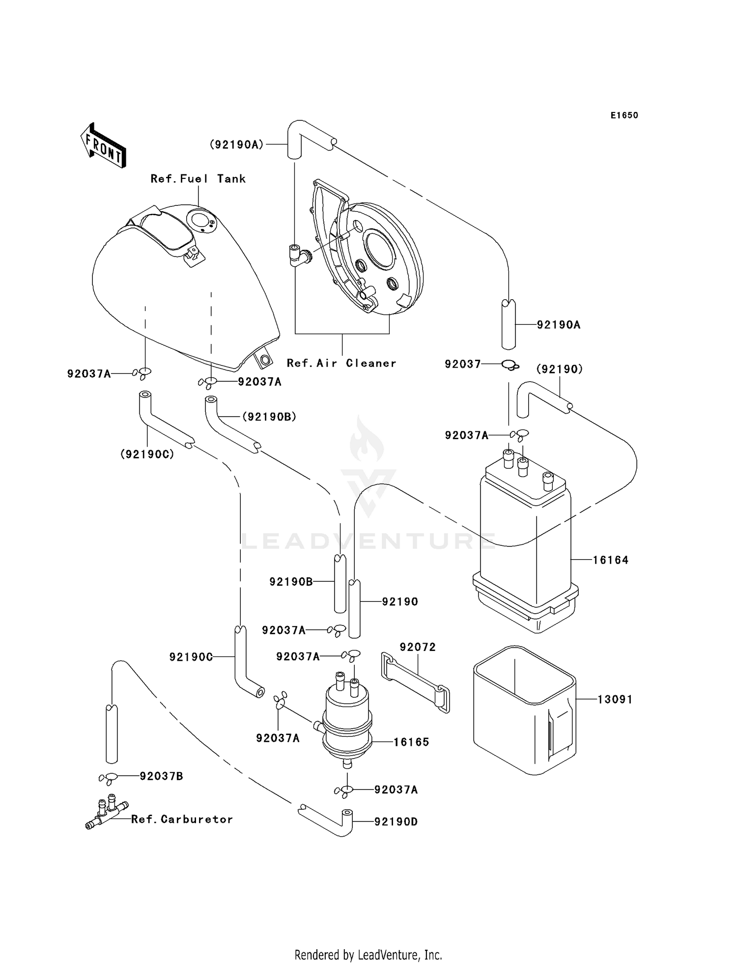 FUEL EVAPORATIVE SYSTEM