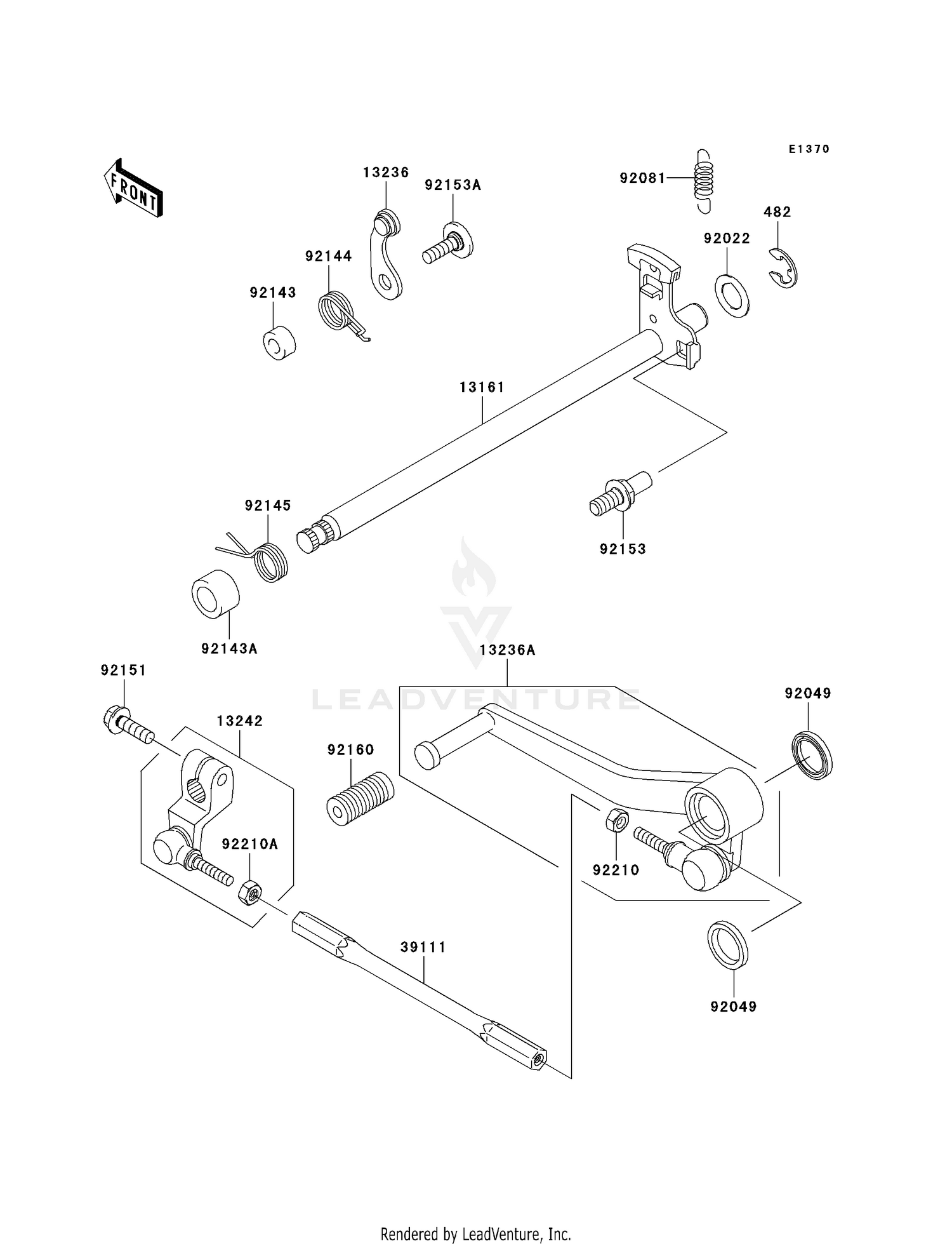 GEAR CHANGE MECHANISM