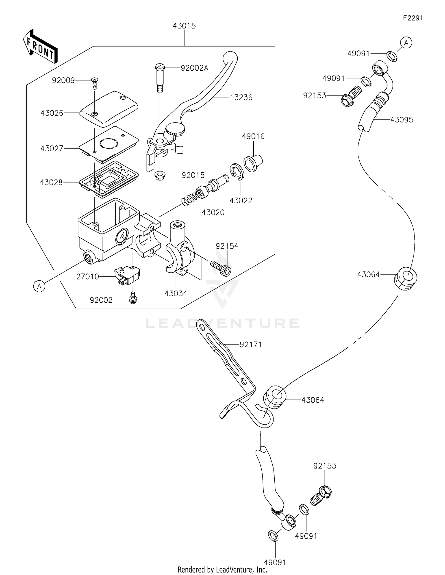 Front Master Cylinder