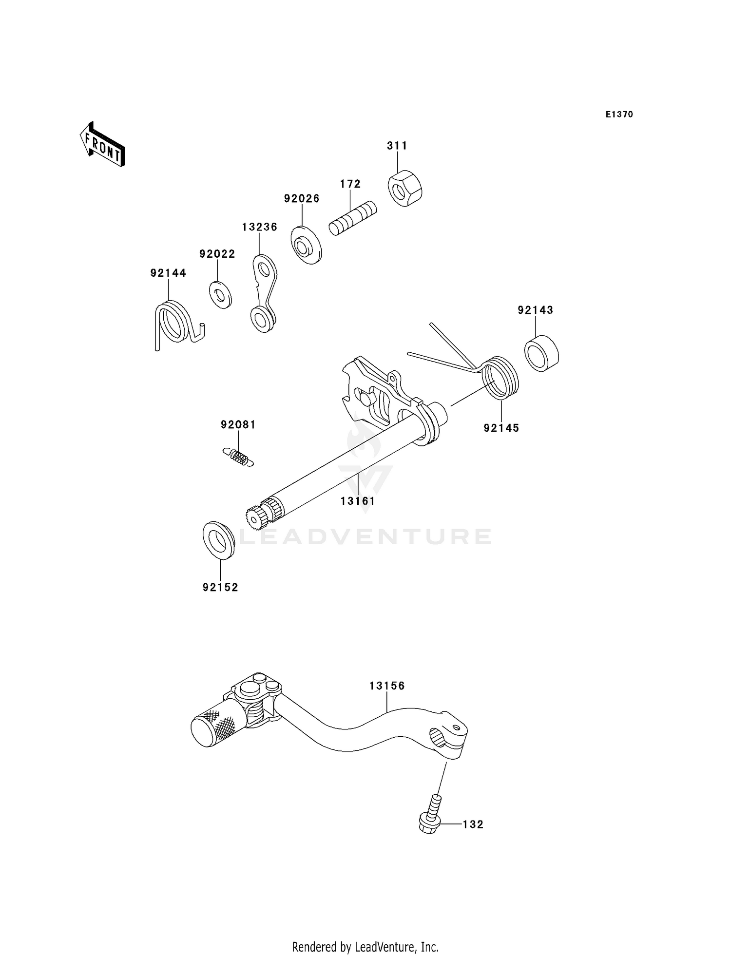 GEAR CHANGE MECHANISM