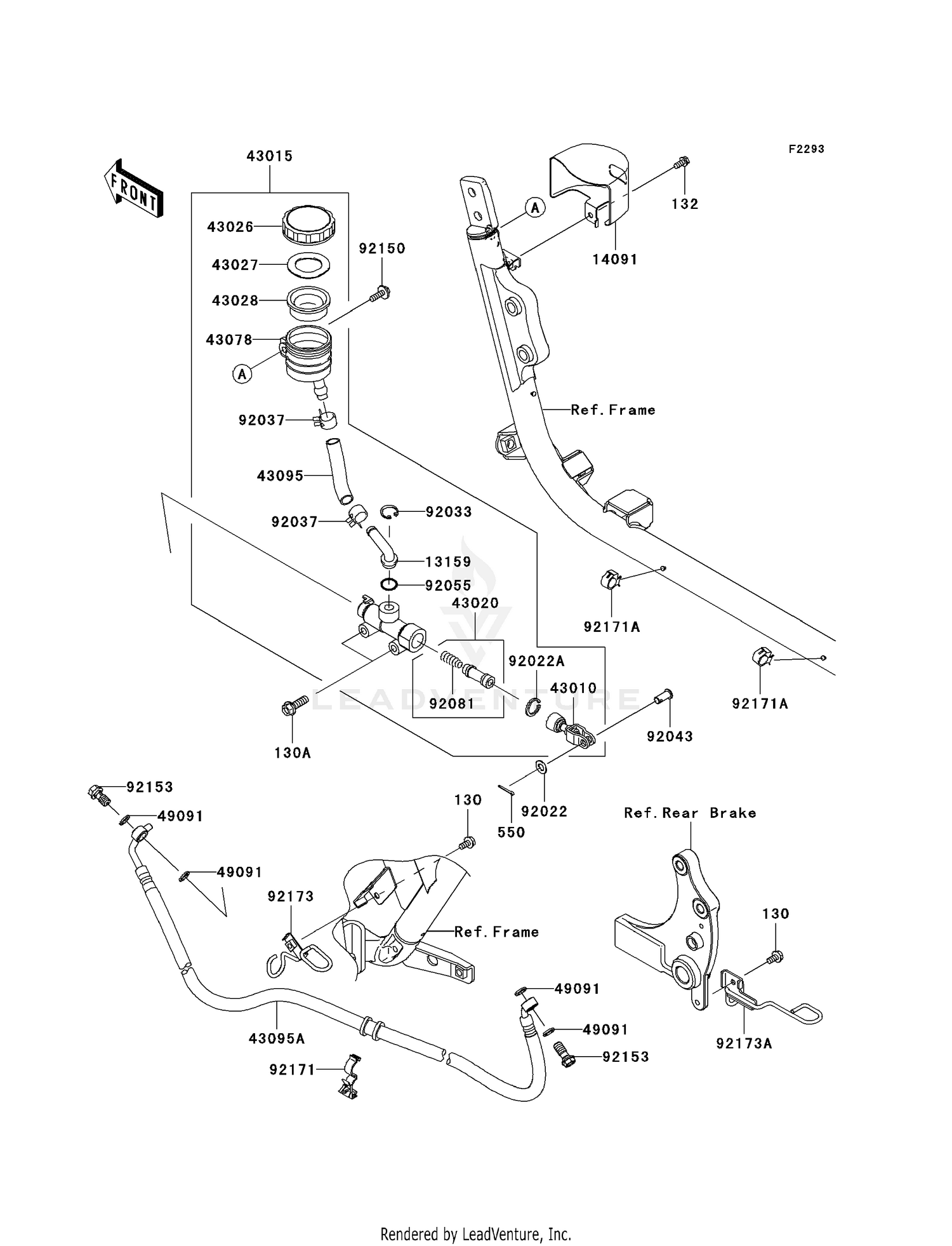 REAR MASTER CYLINDER