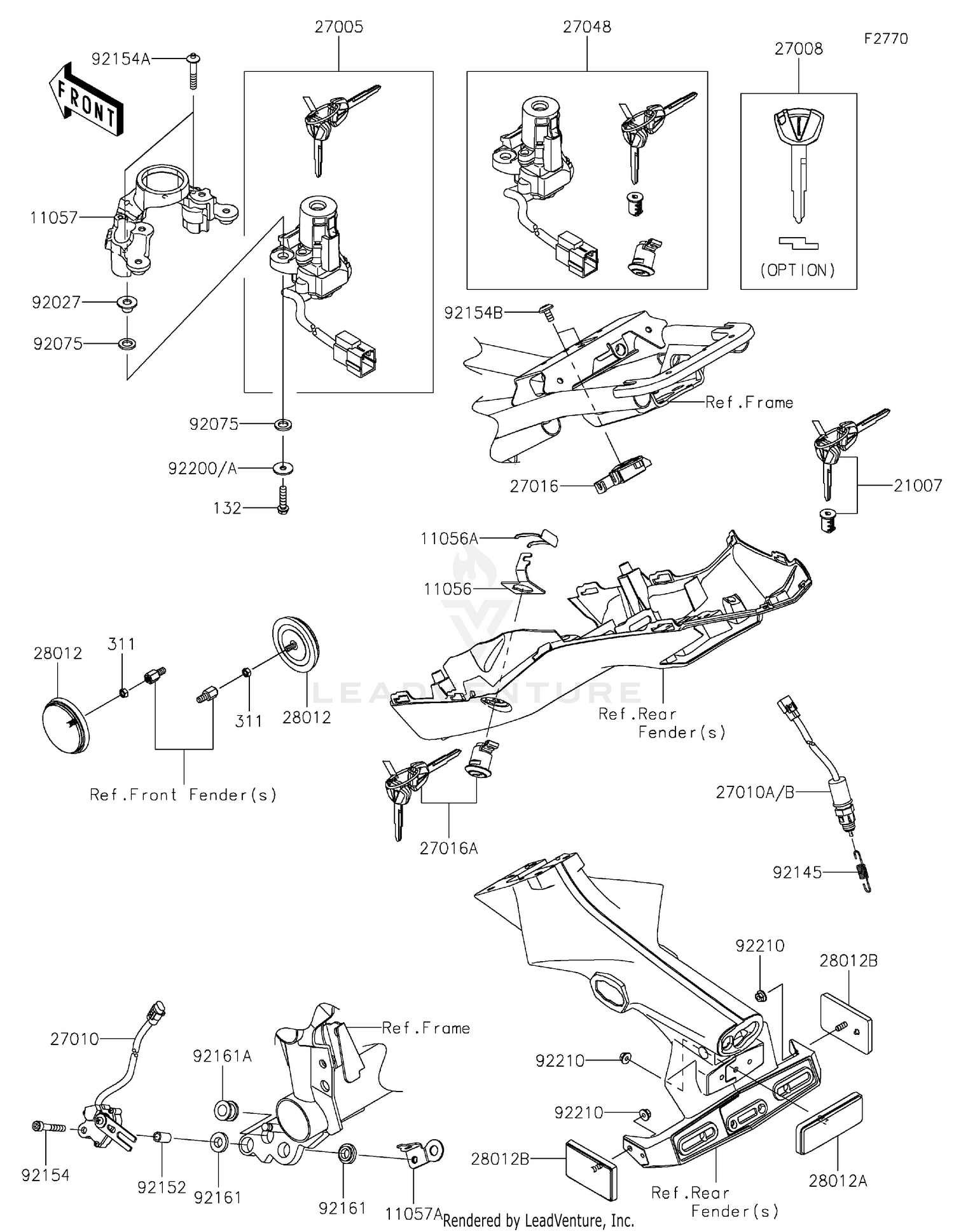 Ignition Switch/Locks/Reflectors