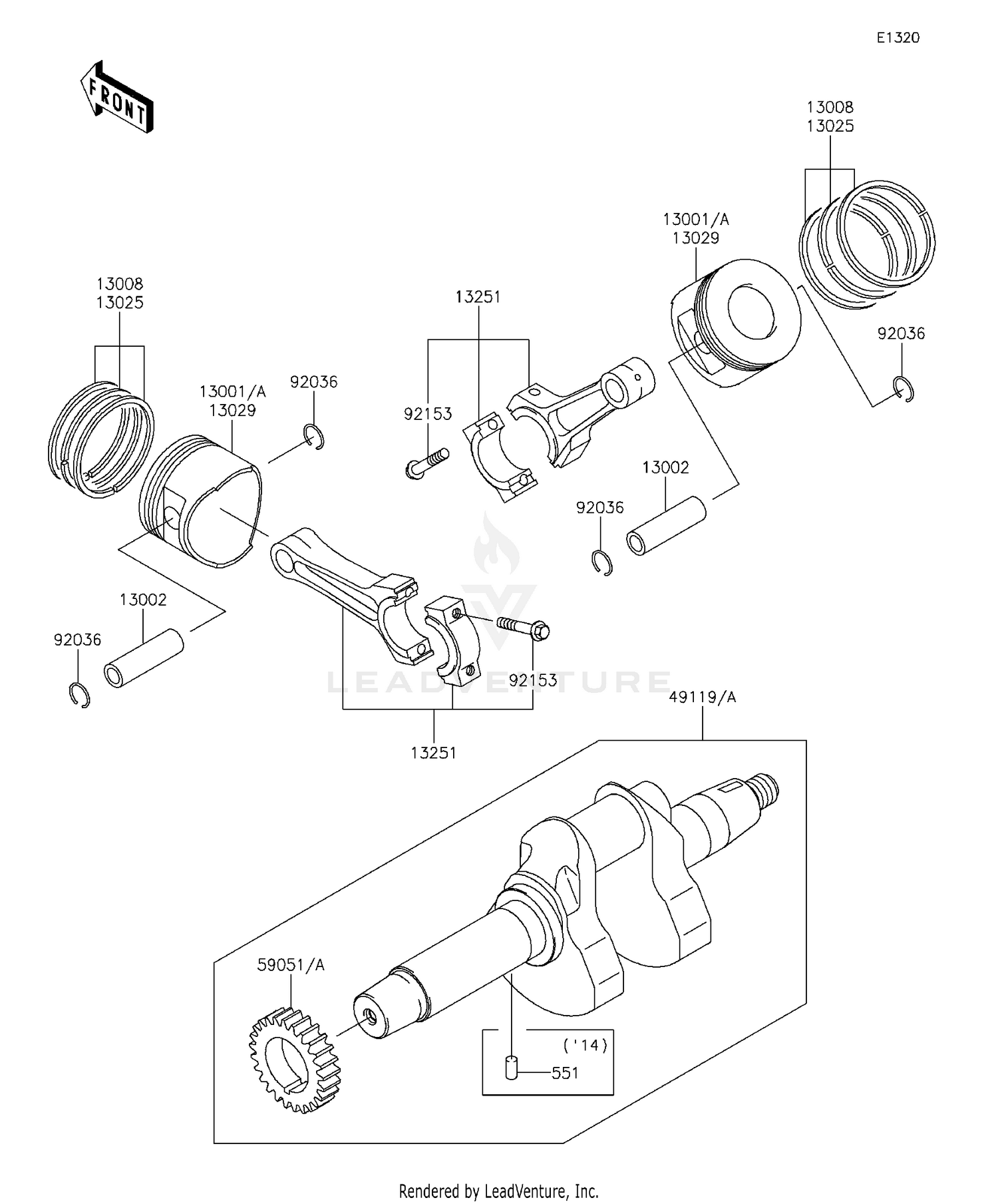 Crankshaft/Piston(s)