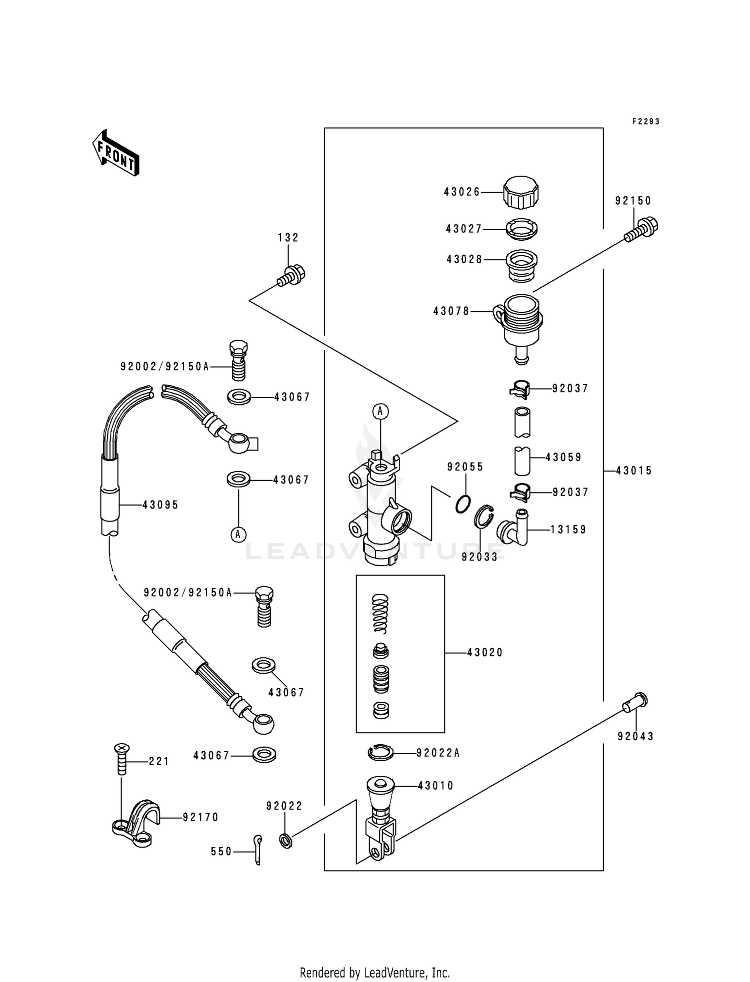 REAR MASTER CYLINDER