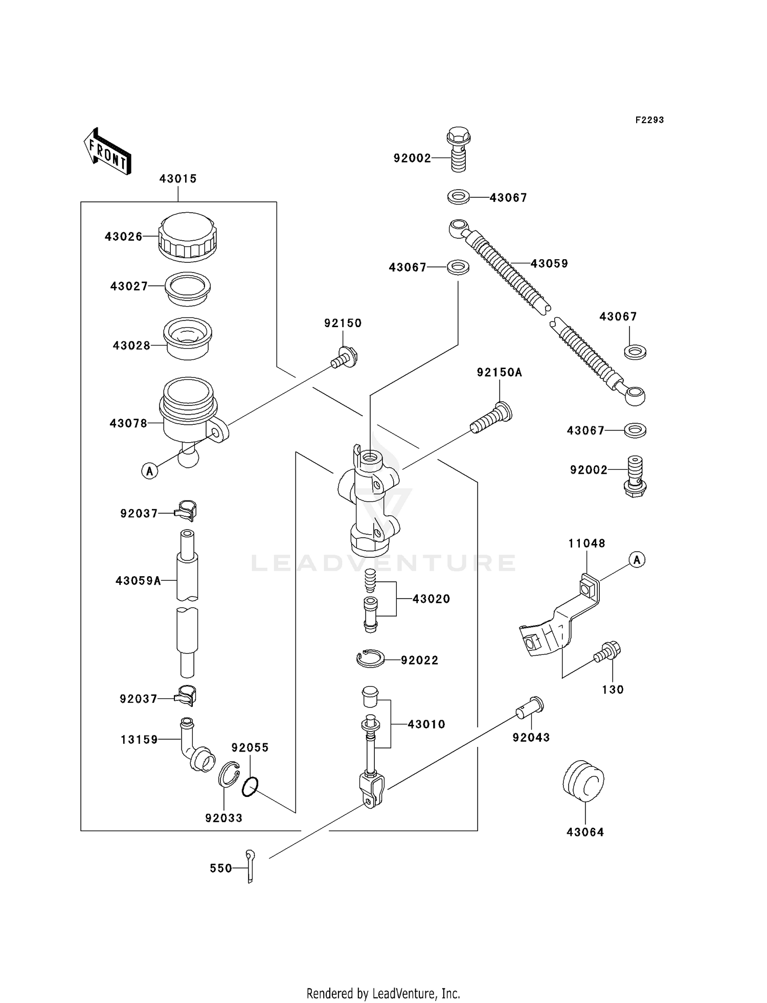 REAR MASTER CYLINDER