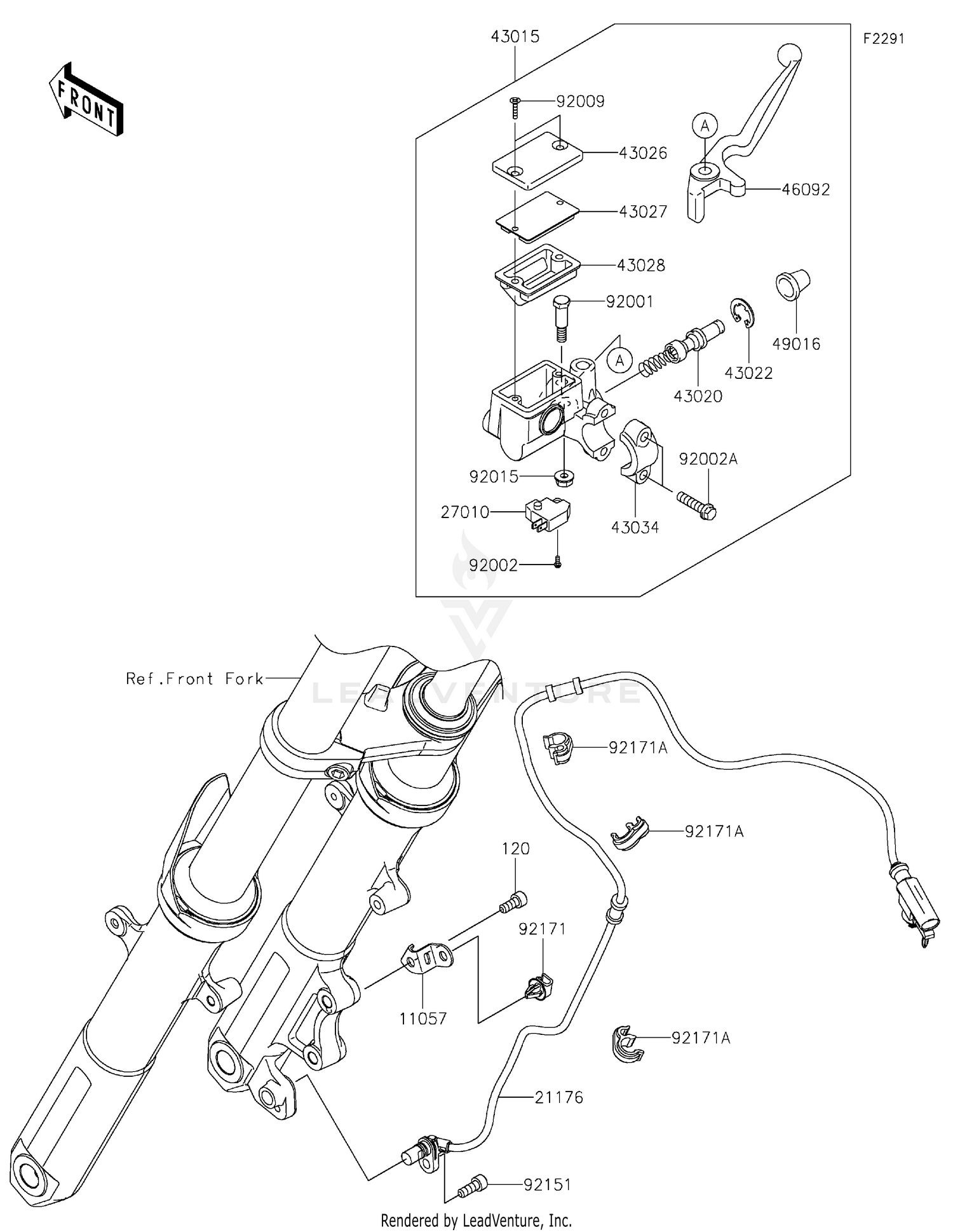 Front Master Cylinder