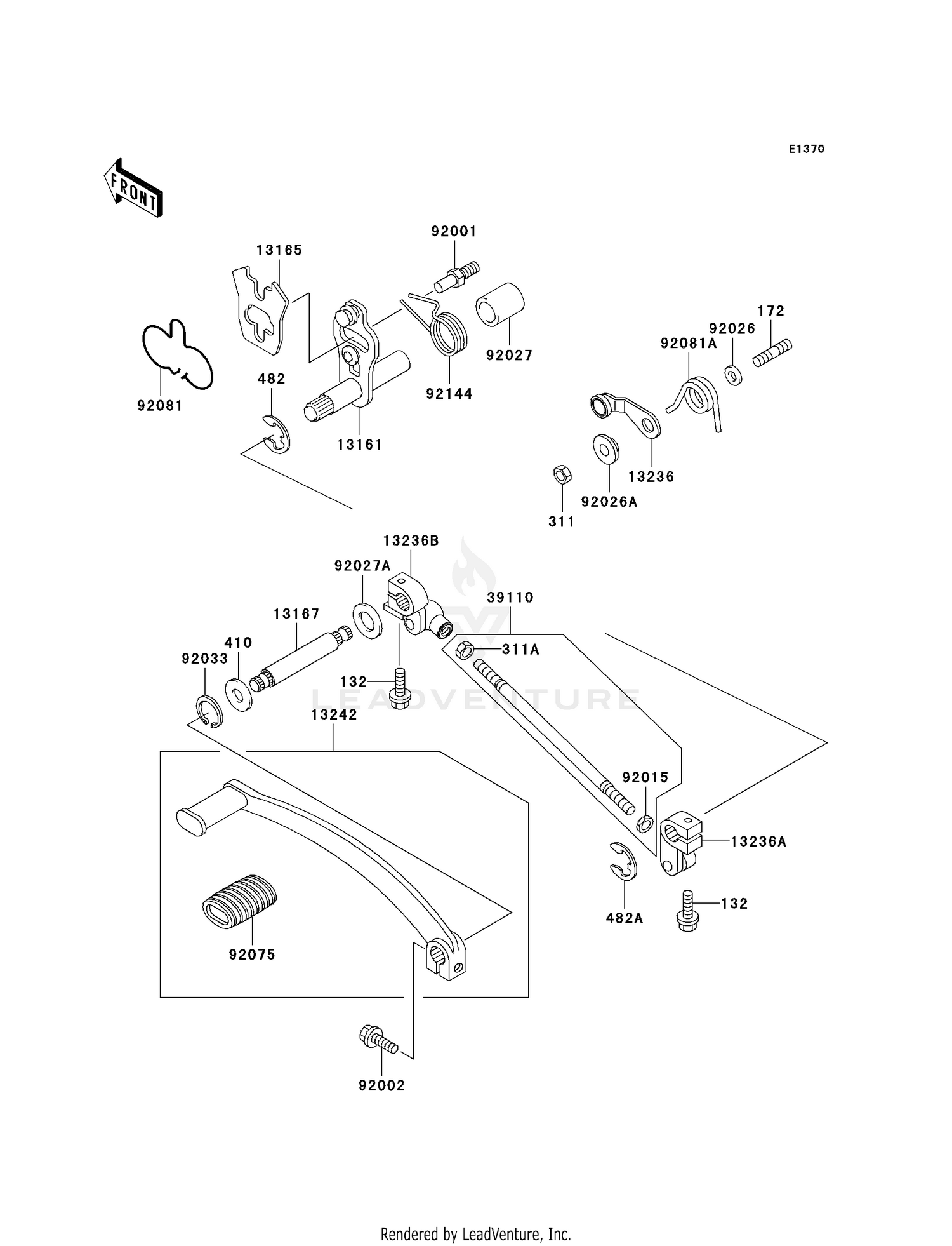 GEAR CHANGE MECHANISM