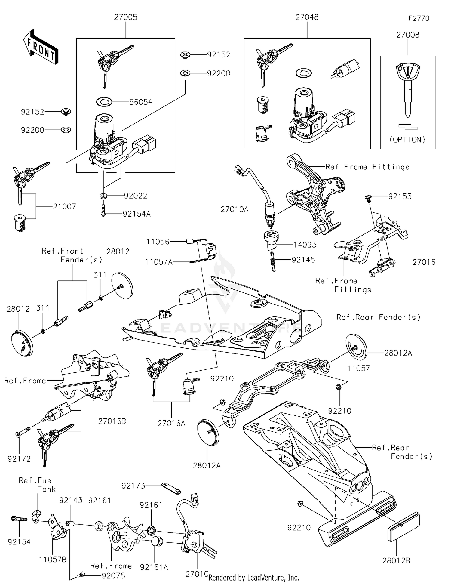 Ignition Switch/Locks/Reflectors