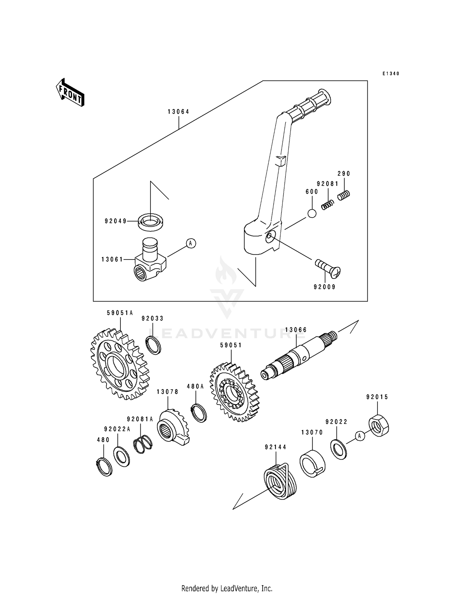 KICKSTARTER MECHANISM