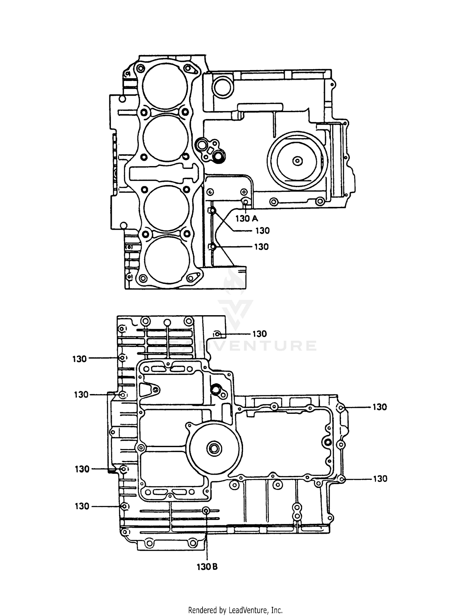 CRANKCASE BOLT PATTERN