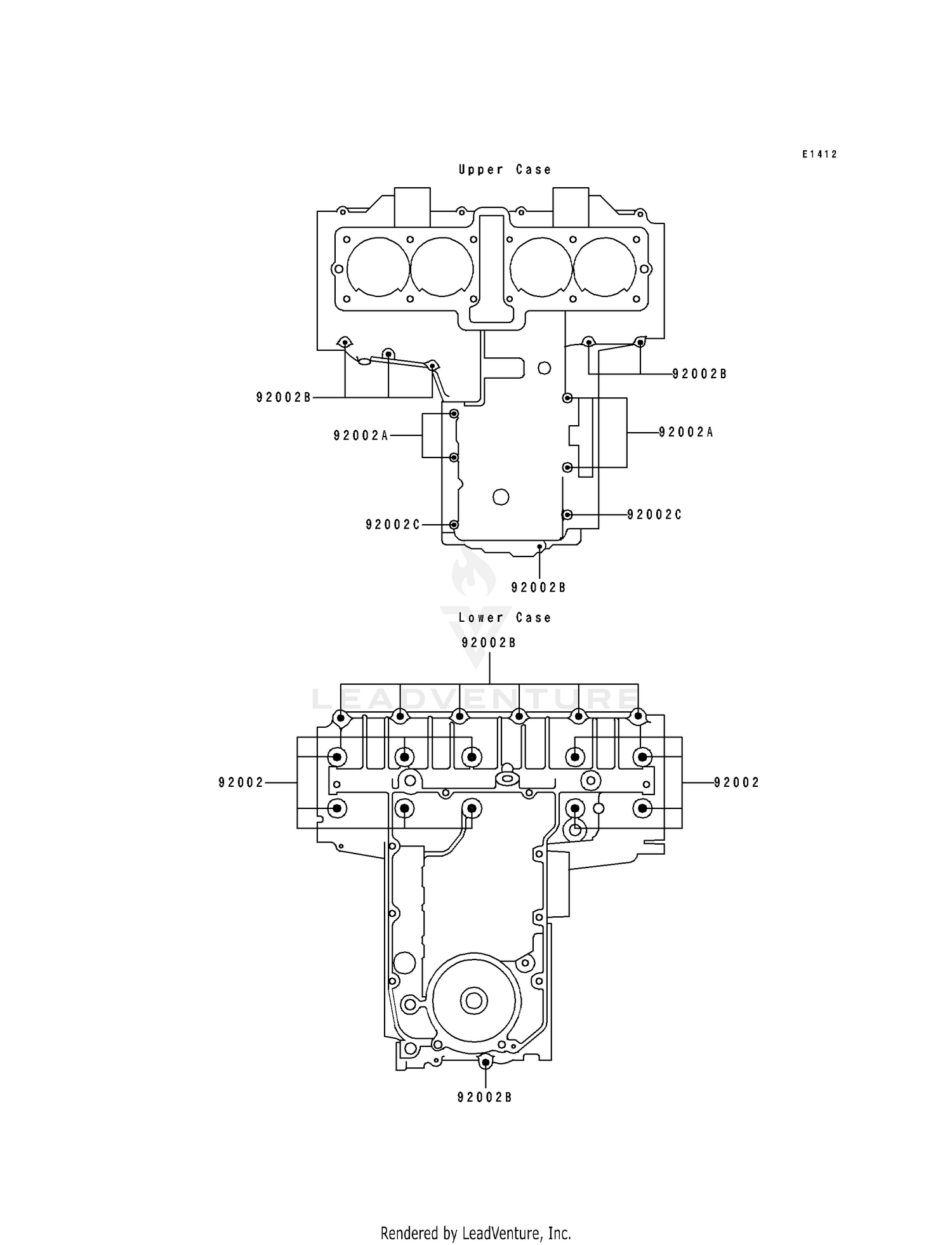 CRANKCASE BOLT PATTERN