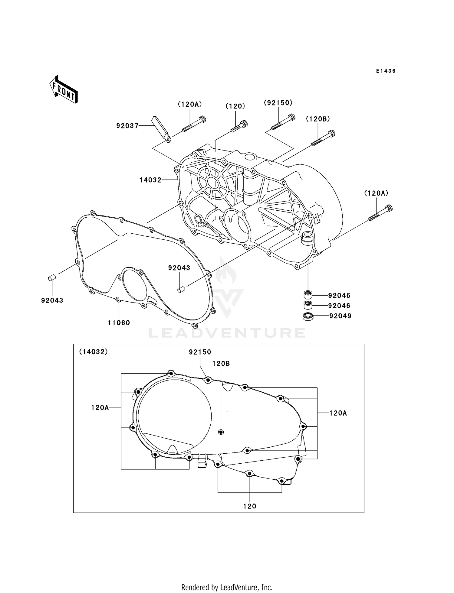 RIGHT ENGINE COVER(S)