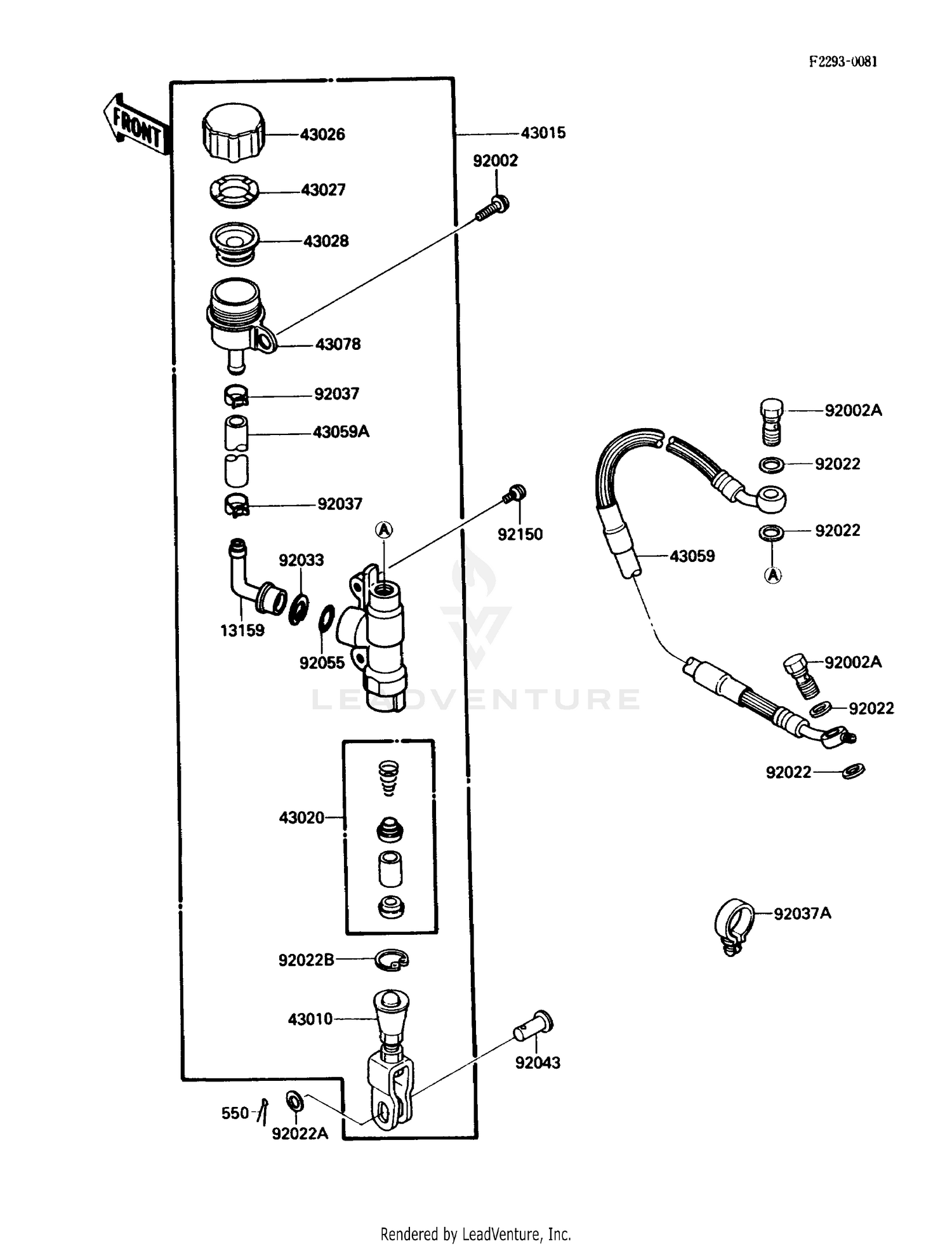 REAR MASTER CYLINDER