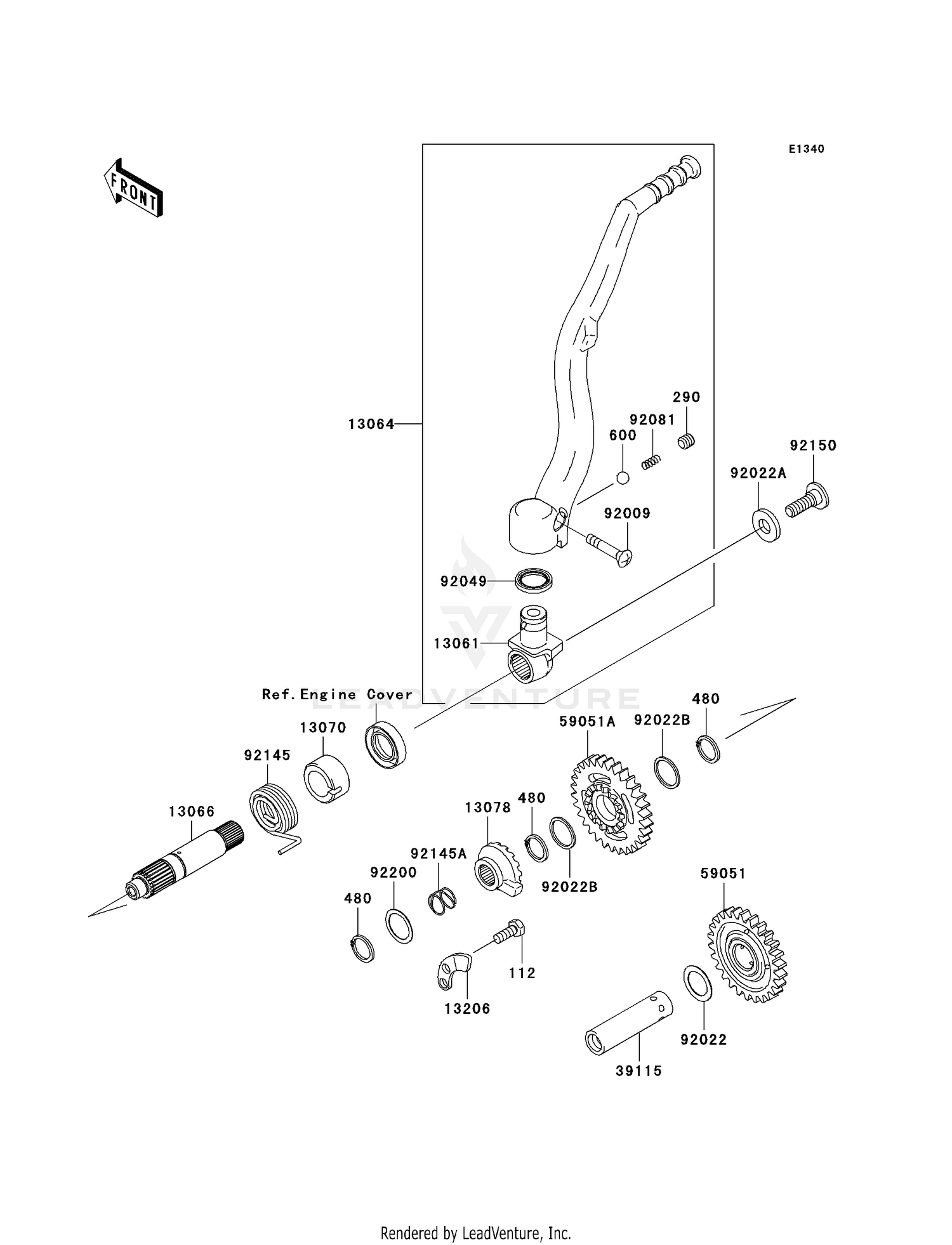 KICKSTARTER MECHANISM