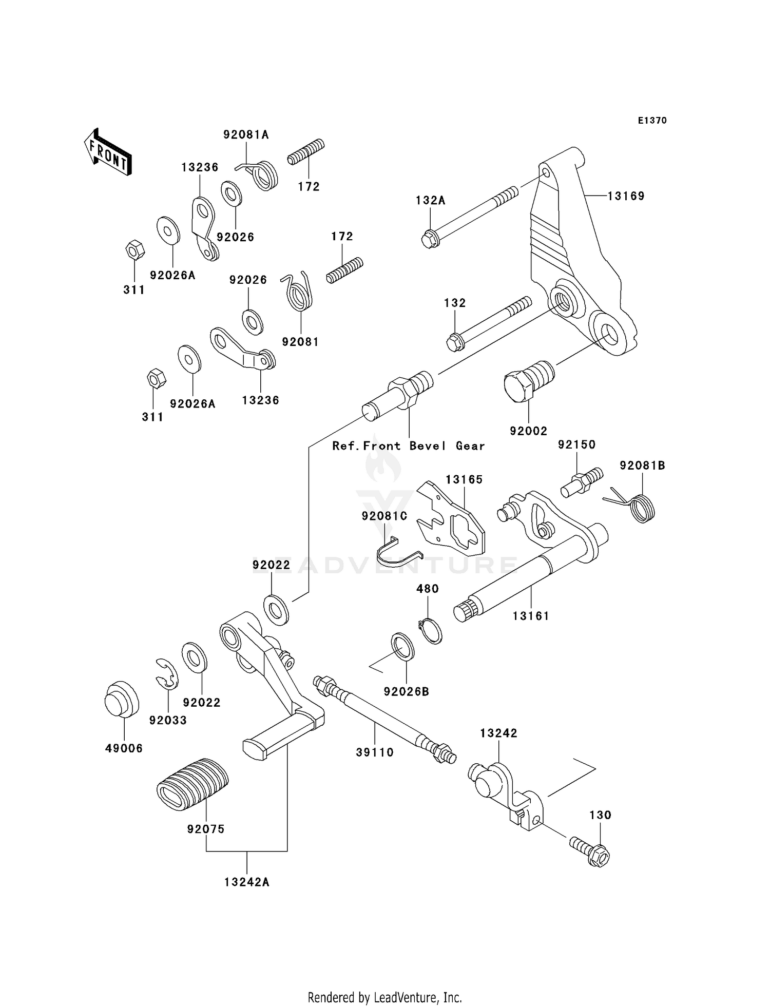 GEAR CHANGE MECHANISM