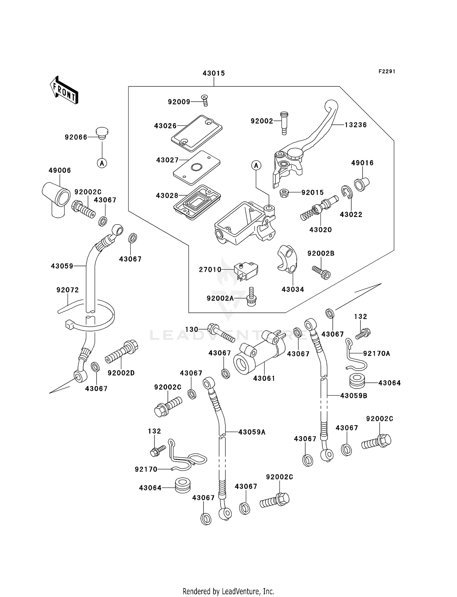 FRONT MASTER CYLINDER