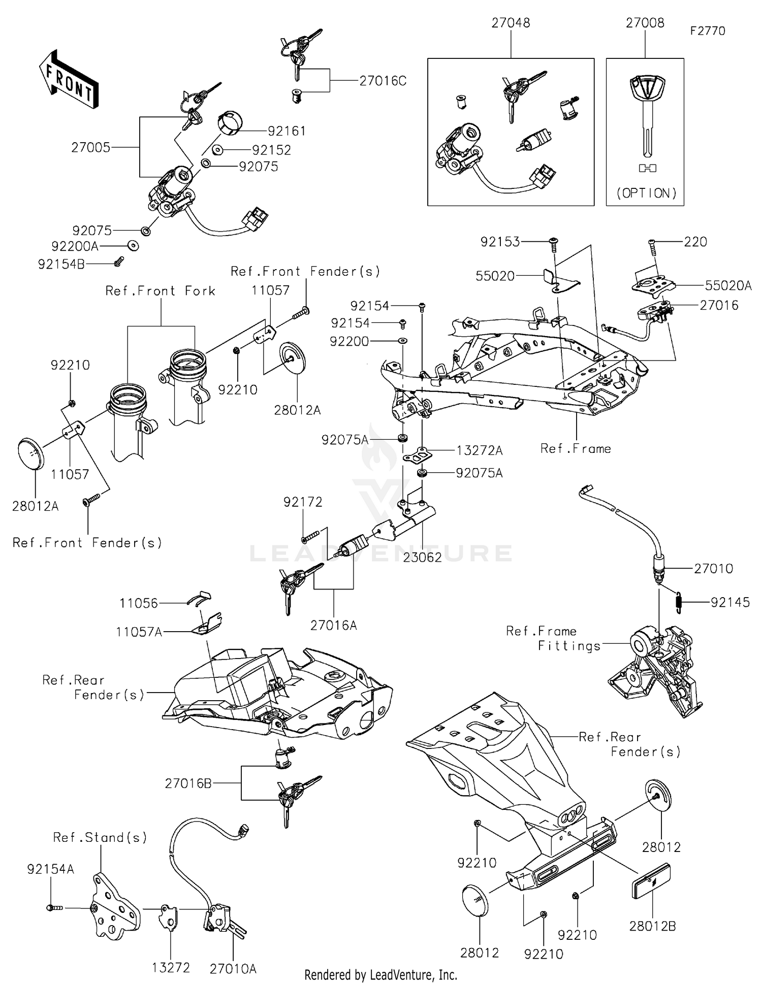 Ignition Switch/Locks/Reflectors