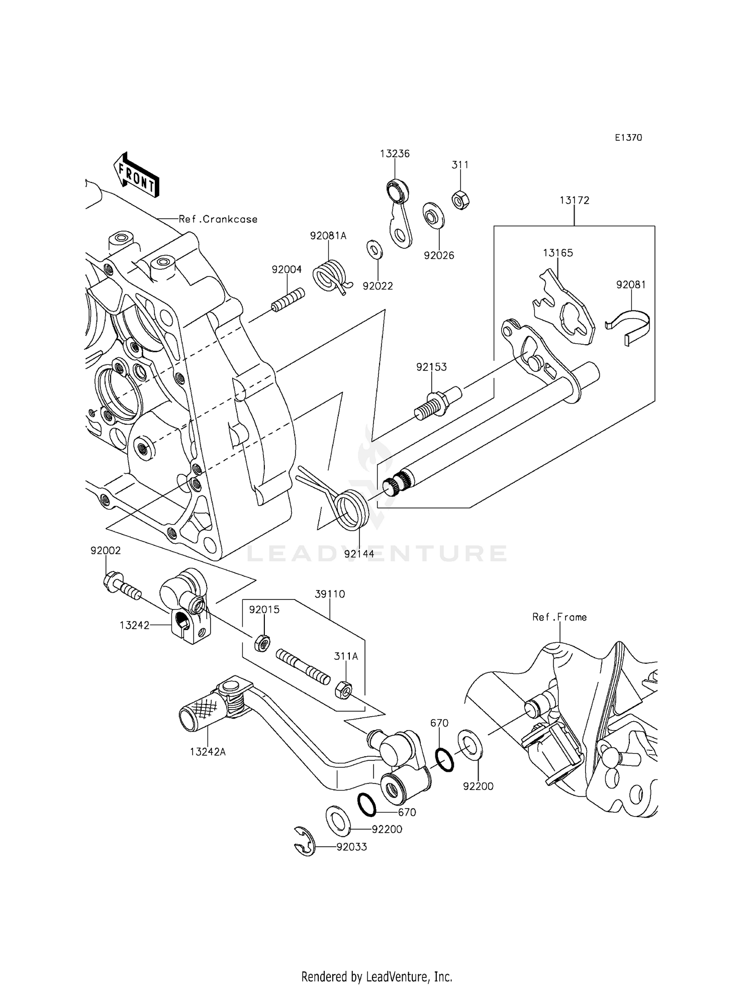 GEAR CHANGE MECHANISM