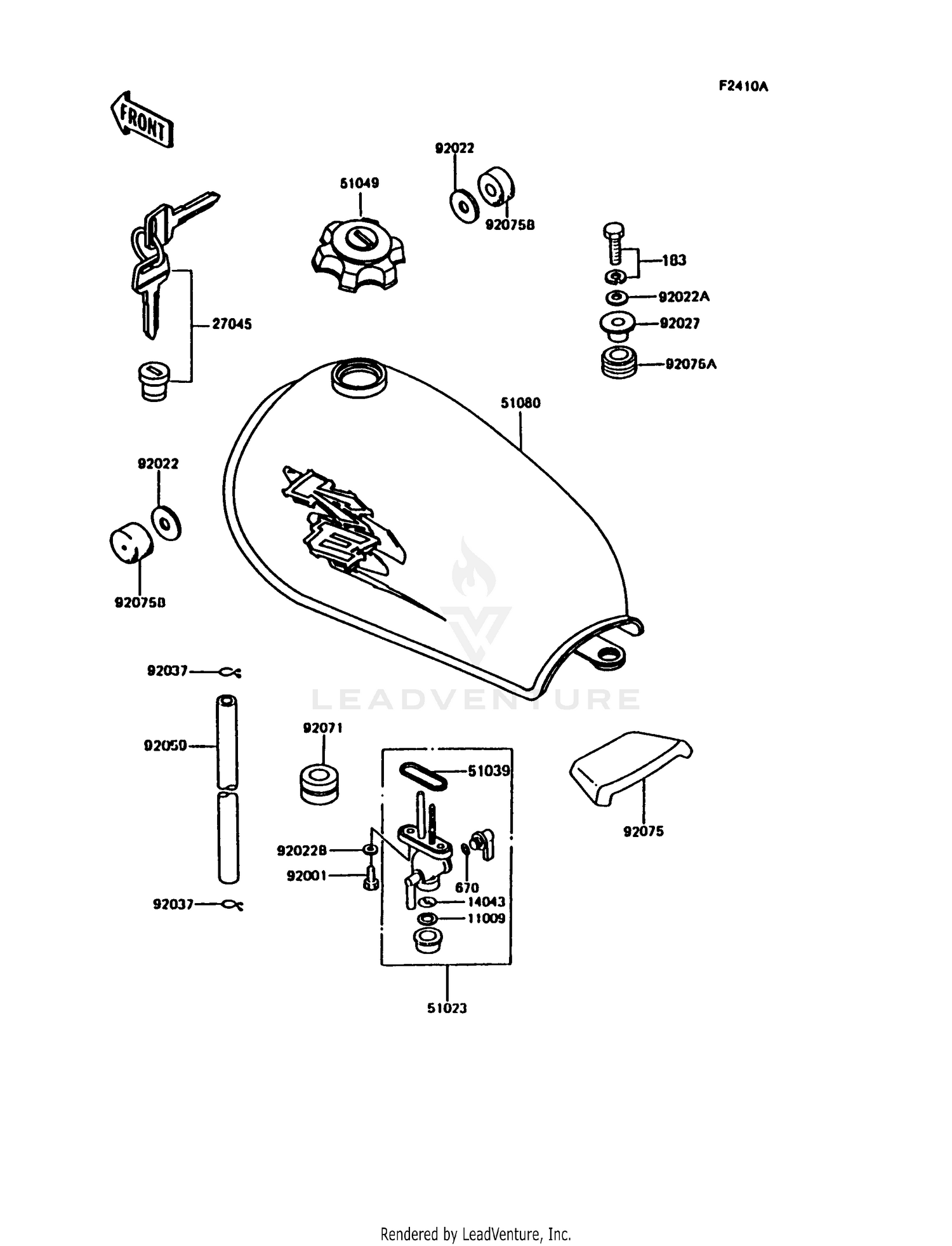 FUEL TANK (KE100-B15)