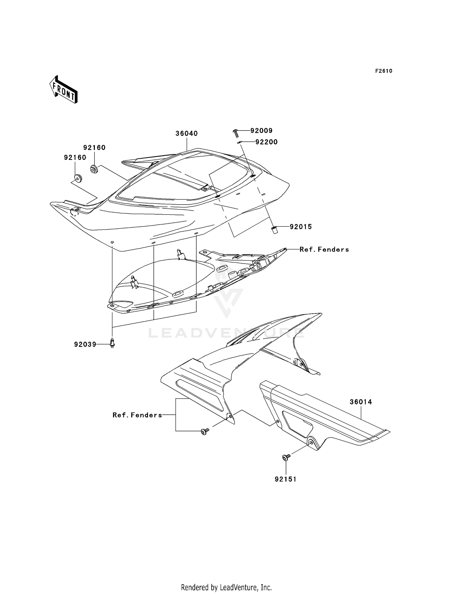 SIDE COVERS/CHAIN COVER
