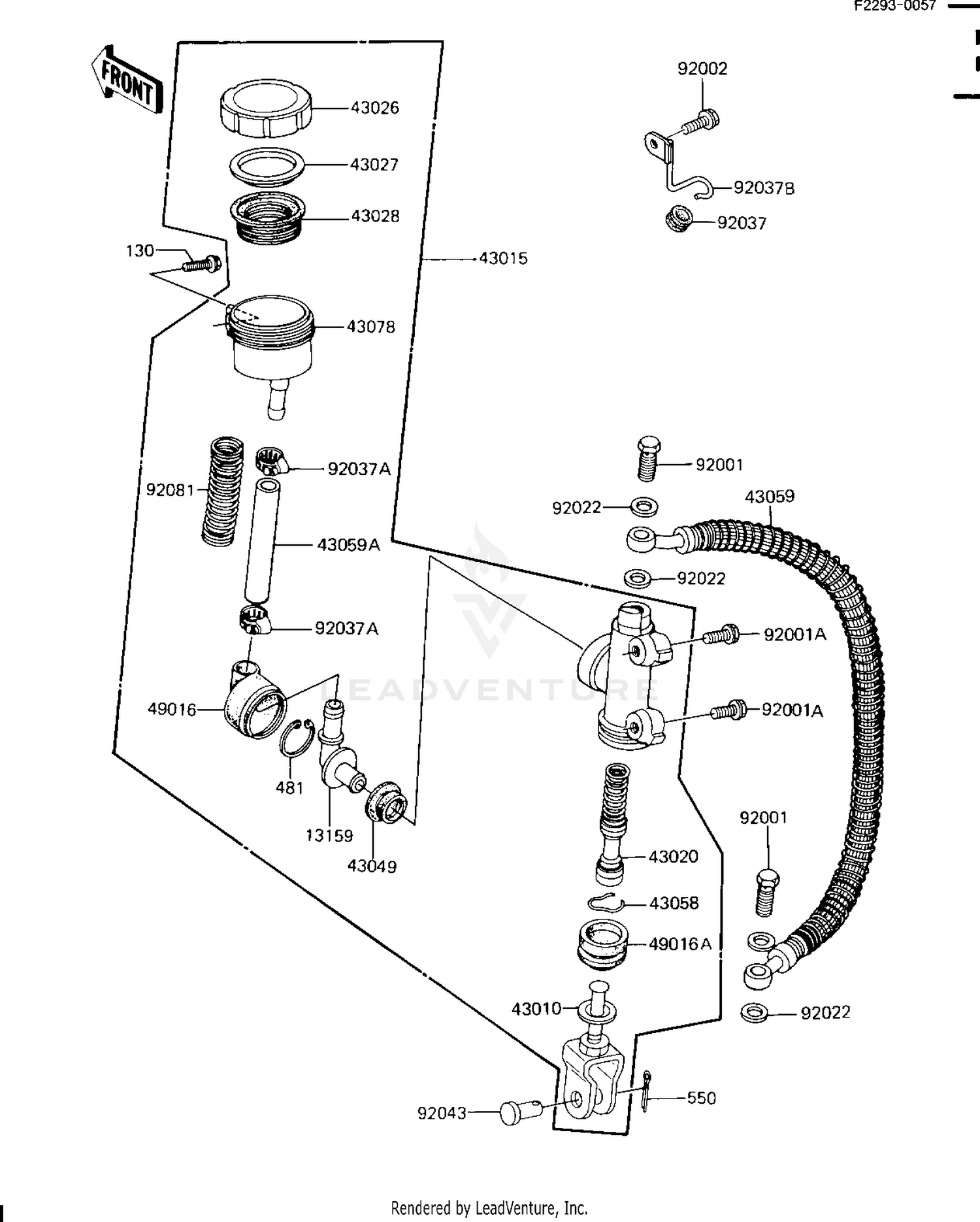 REAR MASTER CYLINDER
