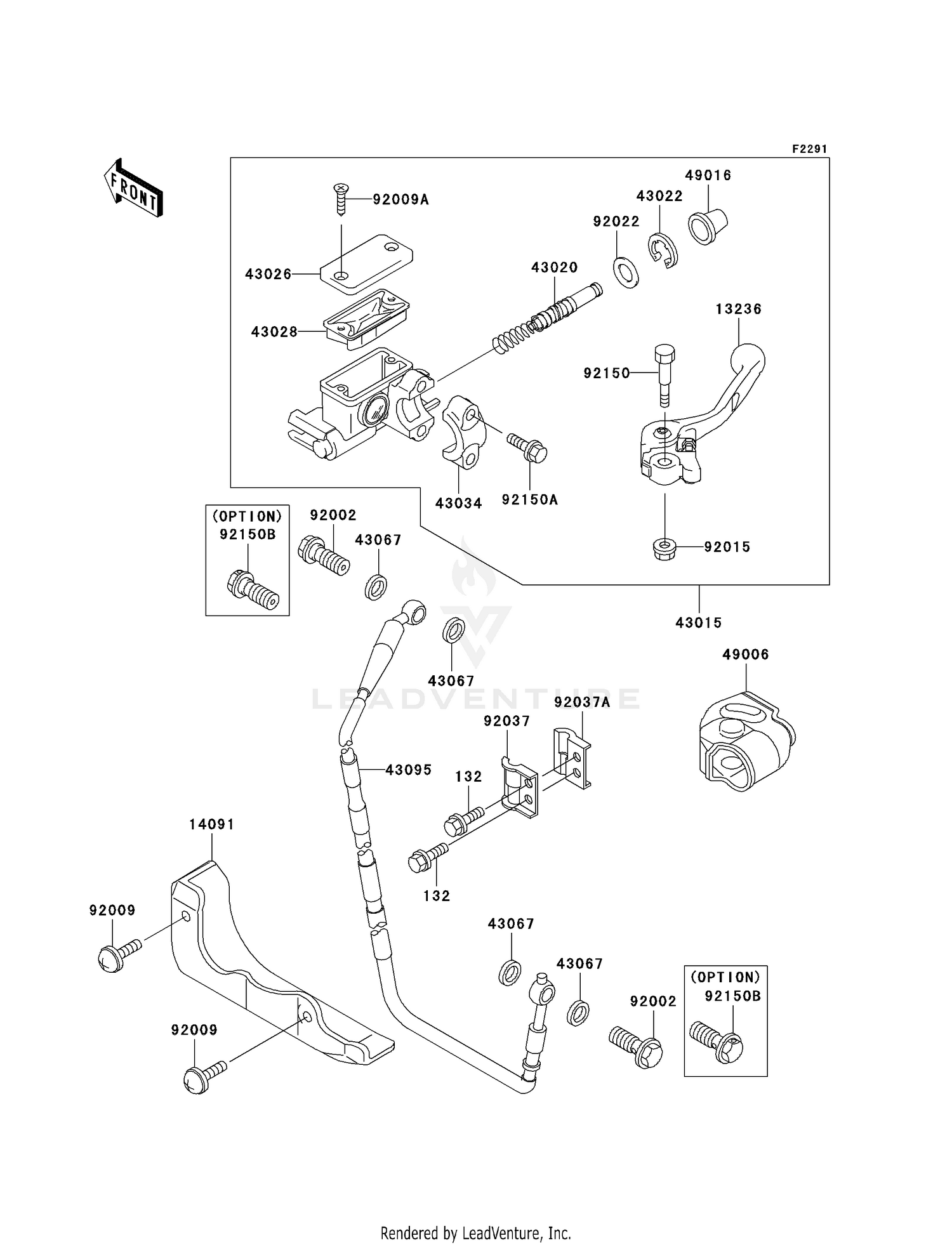 FRONT MASTER CYLINDER