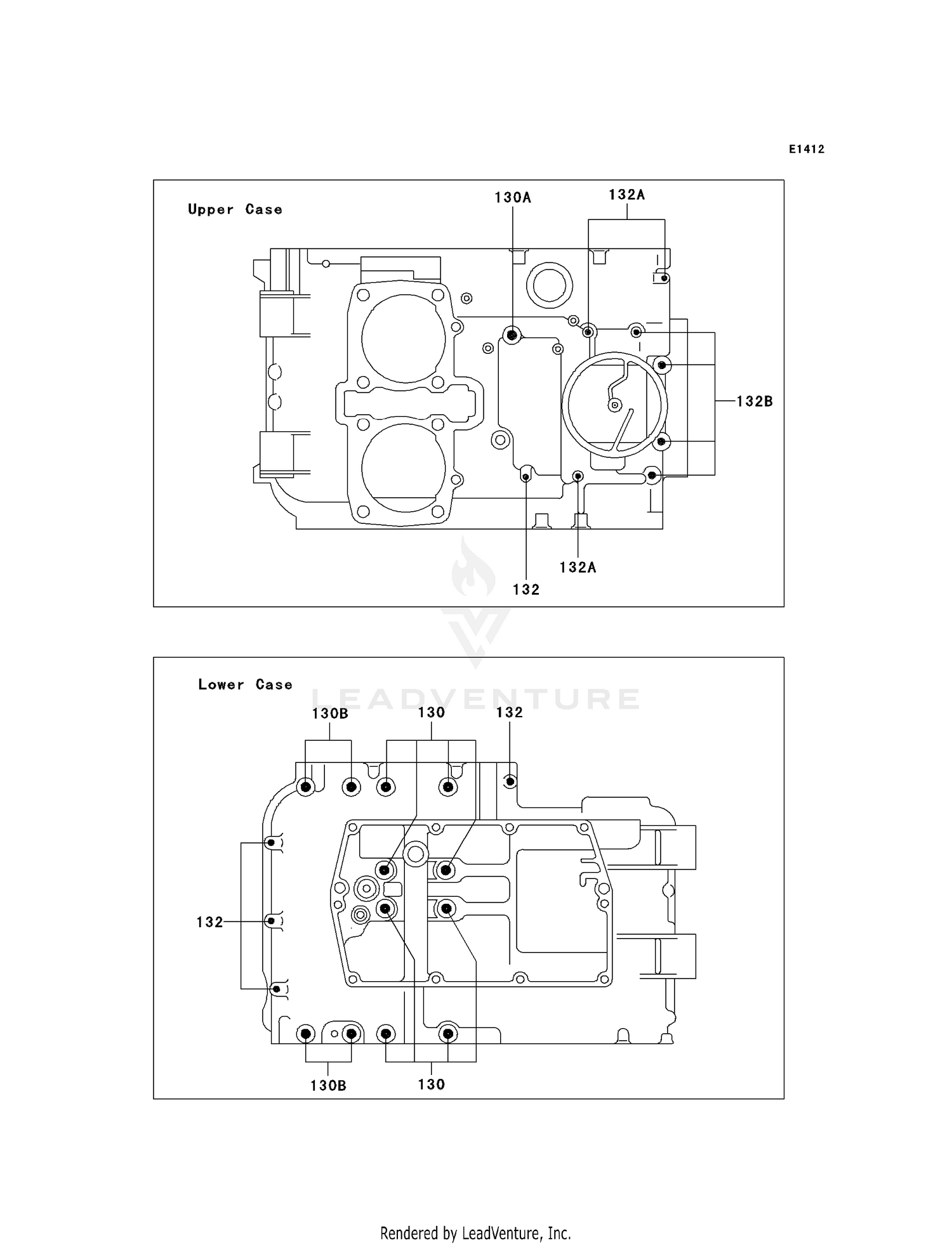 CRANKCASE BOLT PATTERN