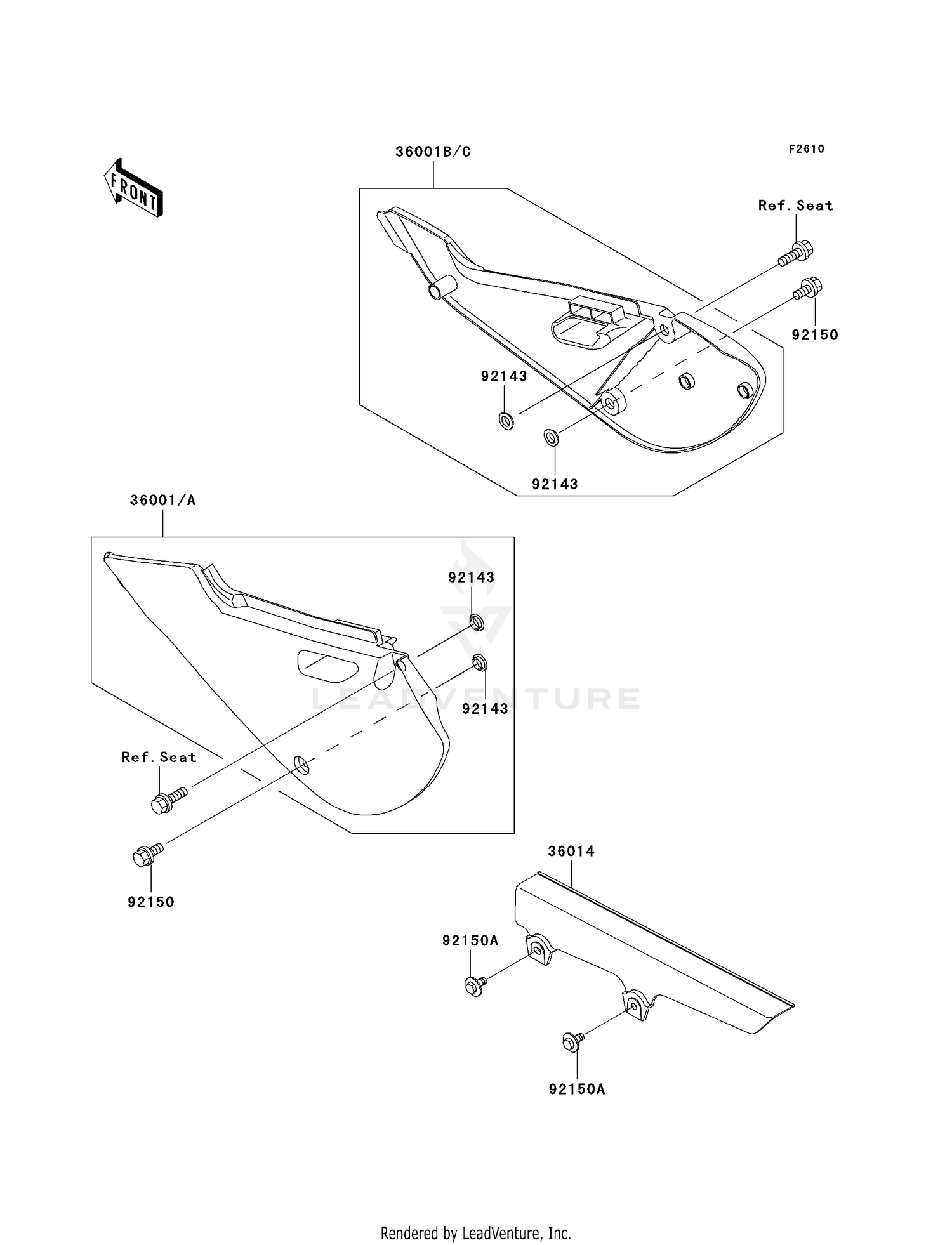 SIDE COVERS/CHAIN COVER